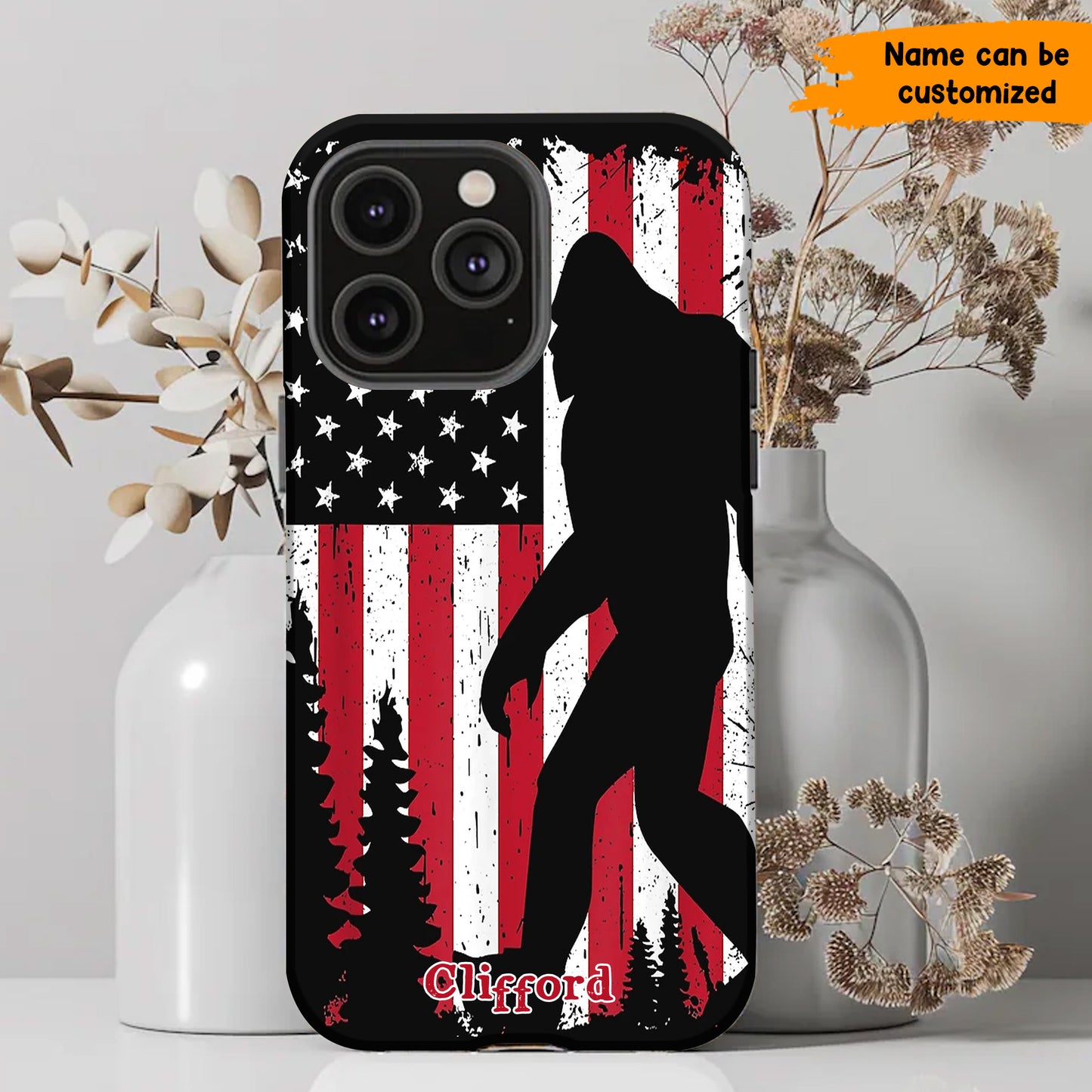 Personalized American Bigfoot Phone Case