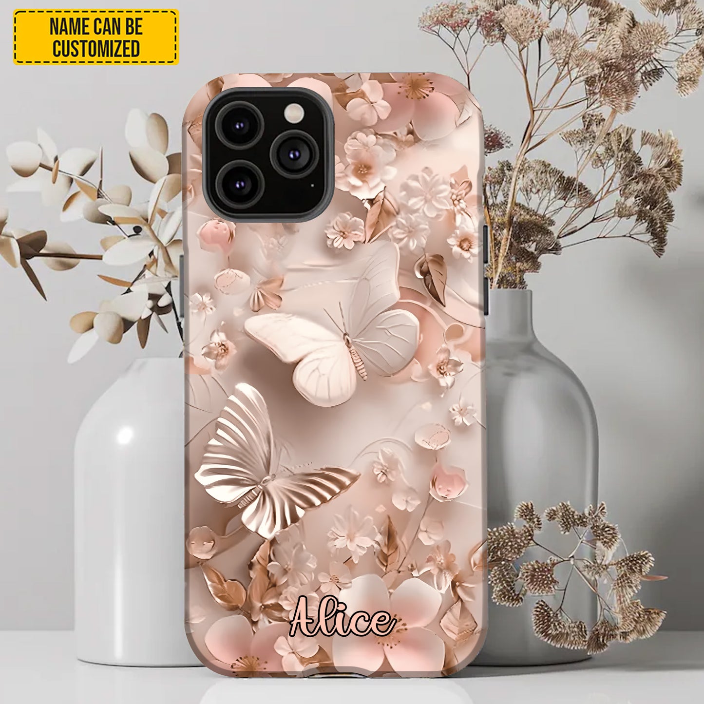 Personalized Beautiful Butterfly Phone Case