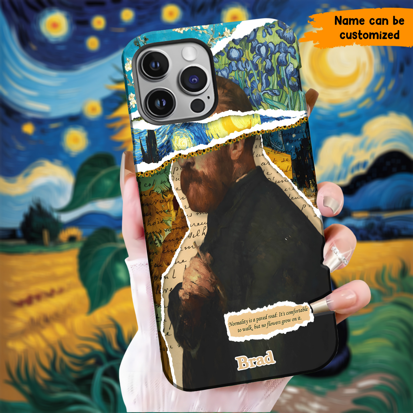 The Artist’s Mind – Personalized Vincent-Inspired Phone Case