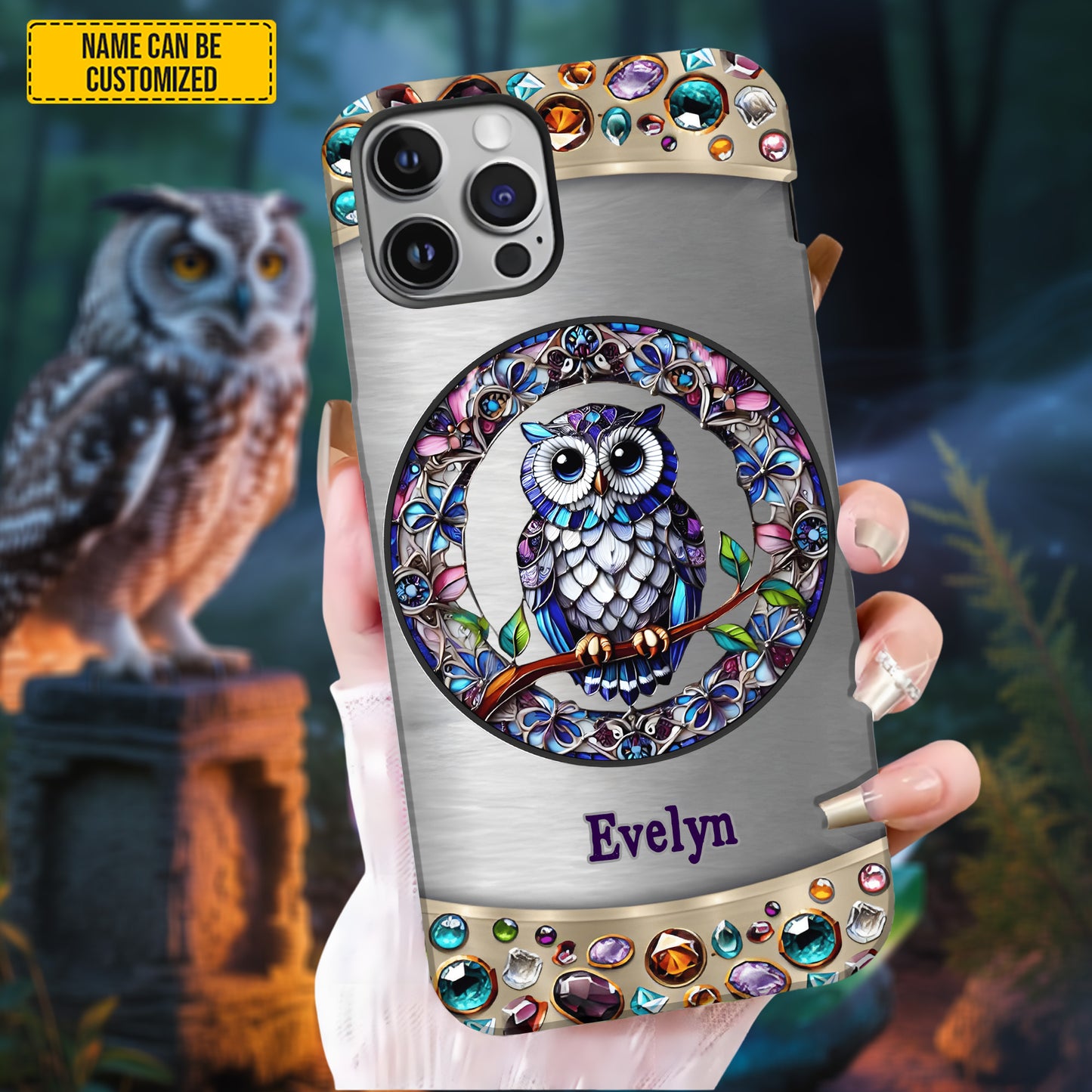 Owl phone case - Personalized Phone Case