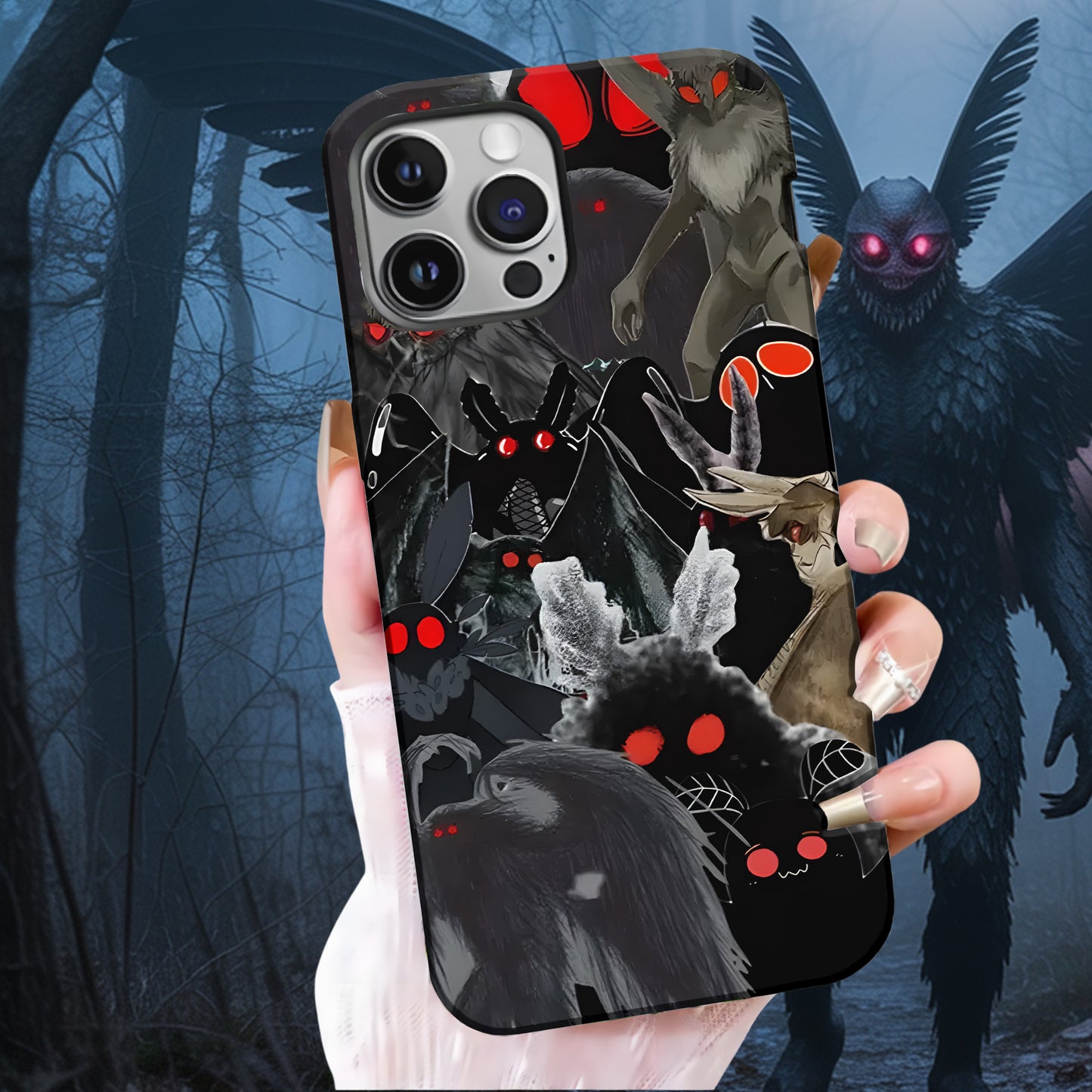 Cryptid Creatures Collage Phone Case