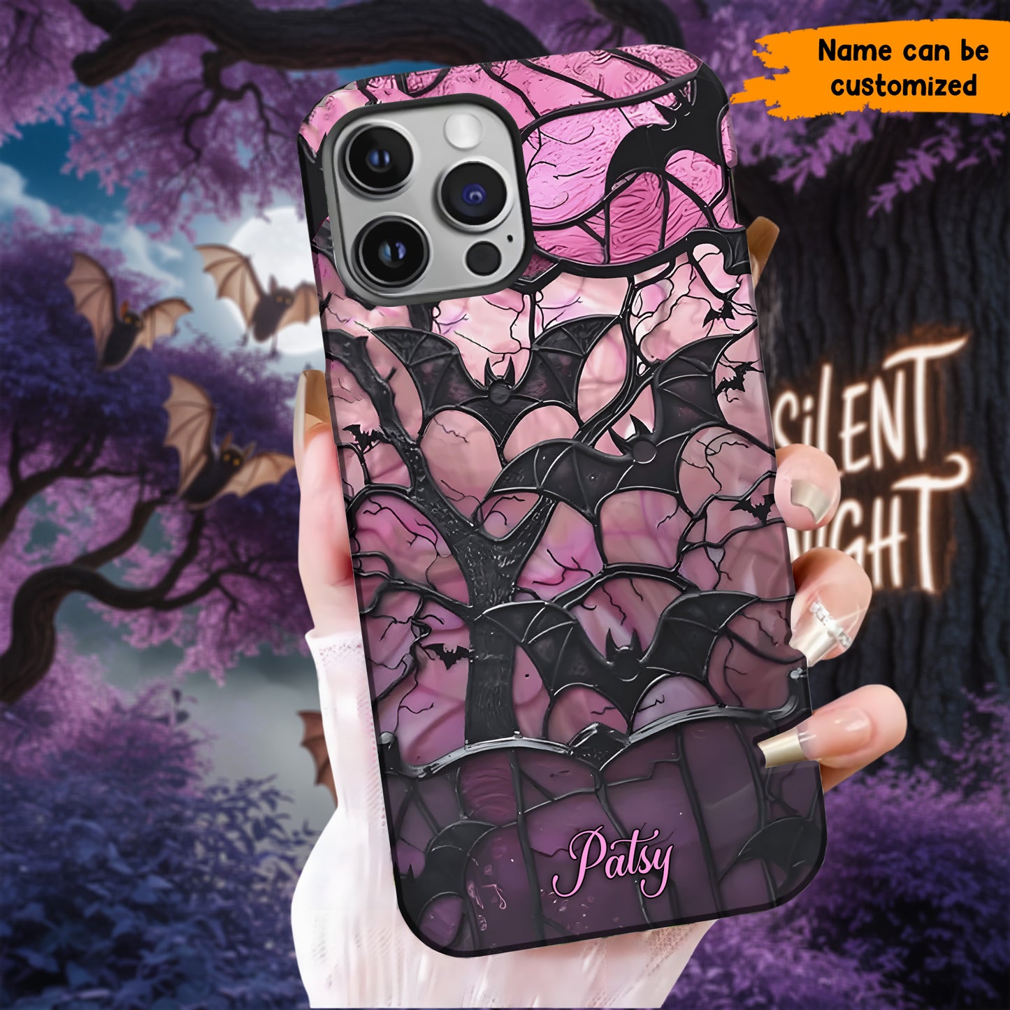 Personalized Bat Phone Case