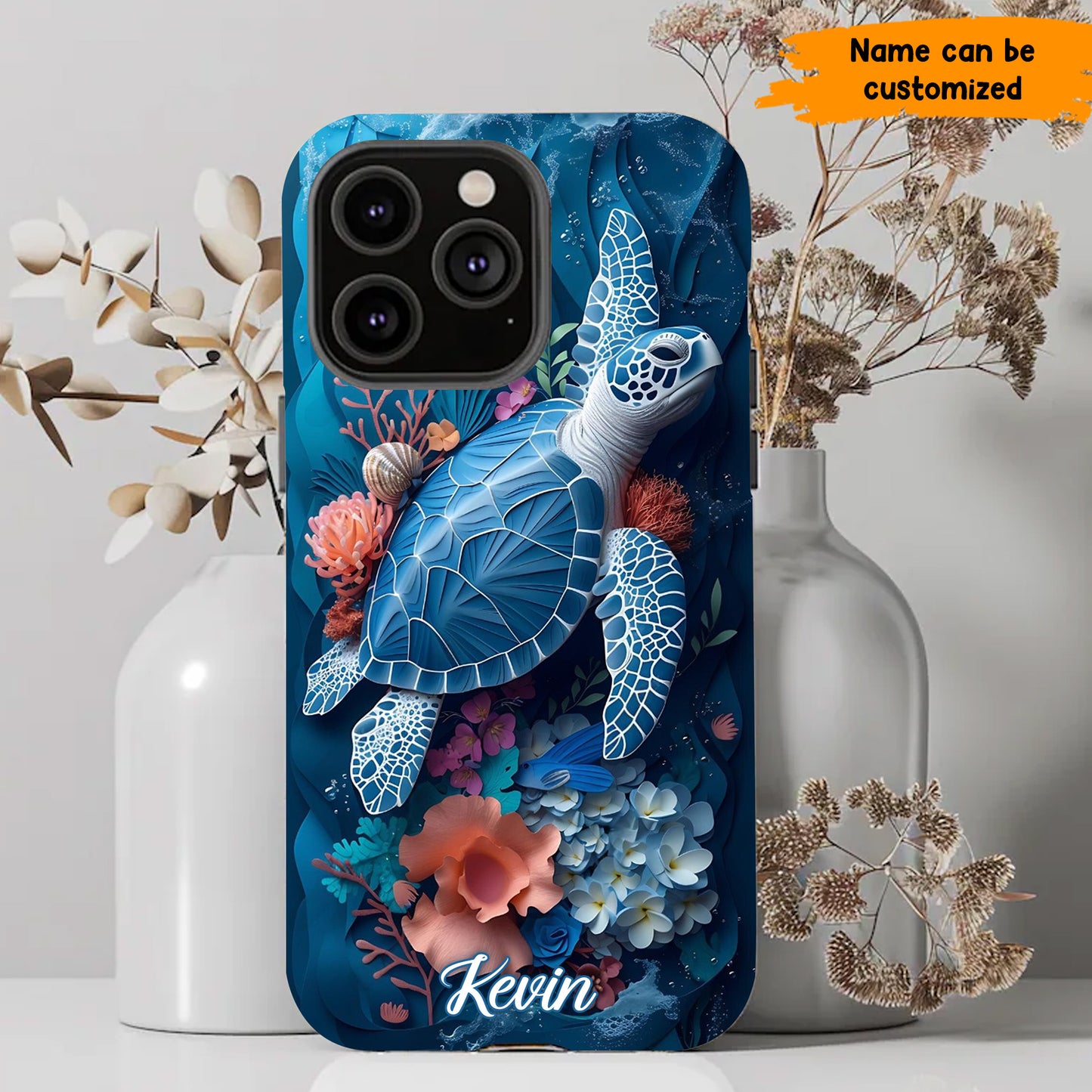SEA TURTLES - Personalized Phone Case
