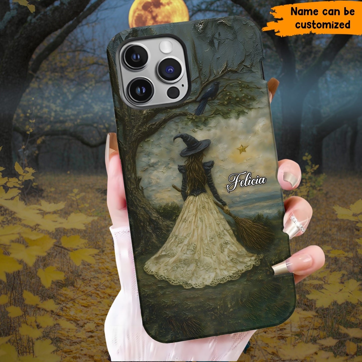 Mystery Witch - Personalized Witch Phone Case