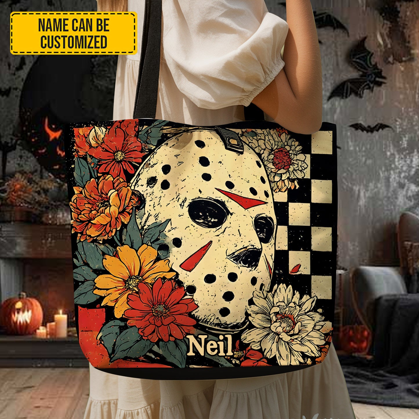 Halloween Tote Bag - Personalized Tote Bag