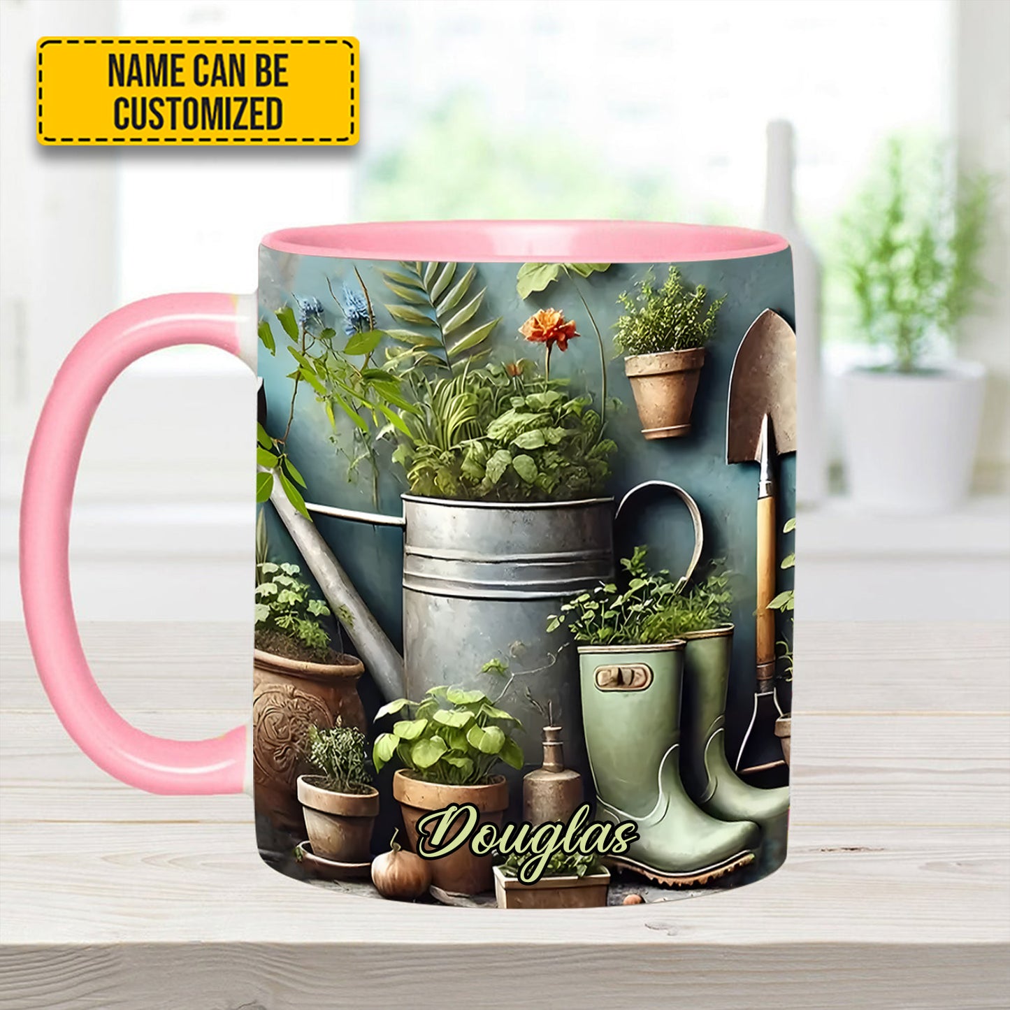 Garden Plant - Personalized Gardening Accent Mug