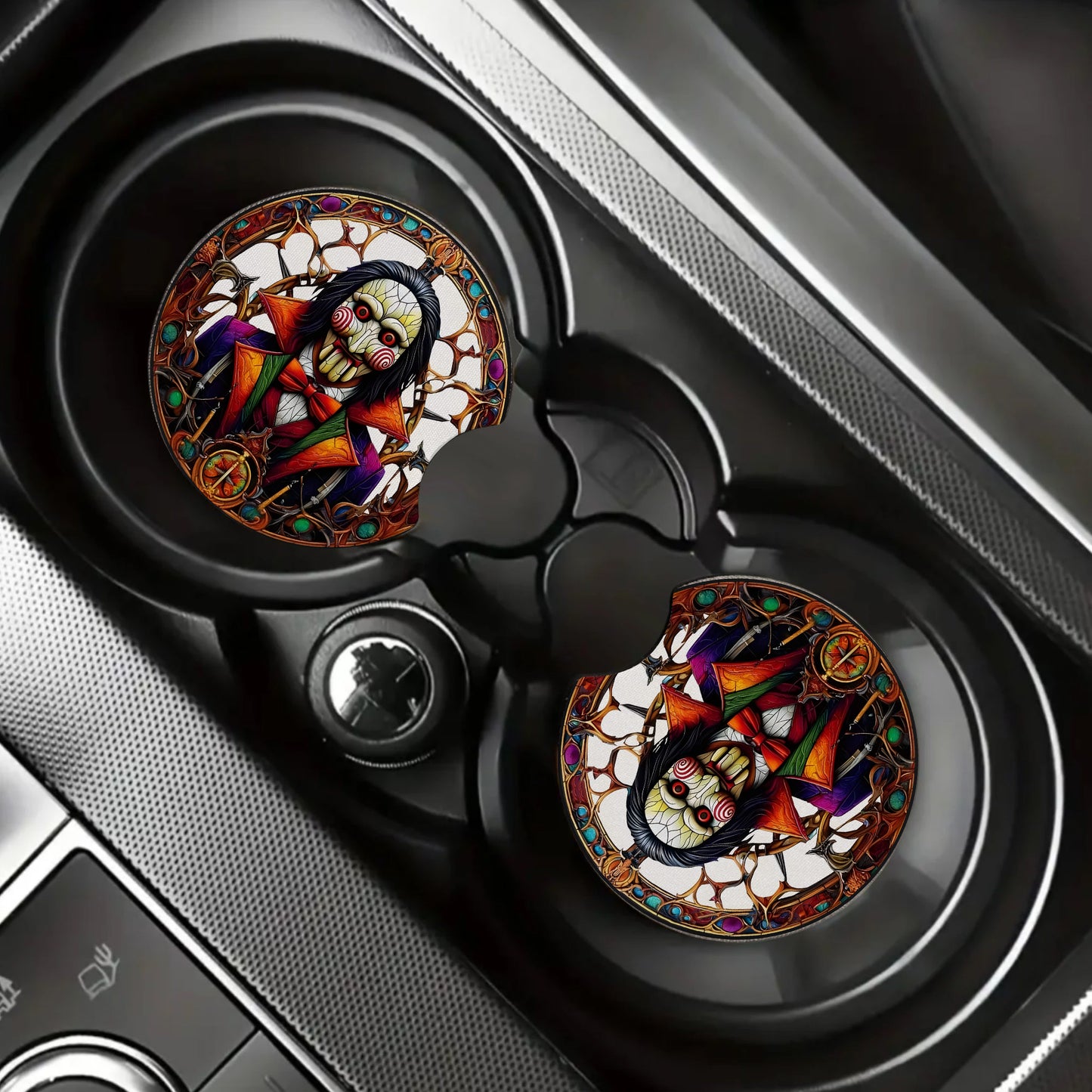 Haunted Night Car Coaster