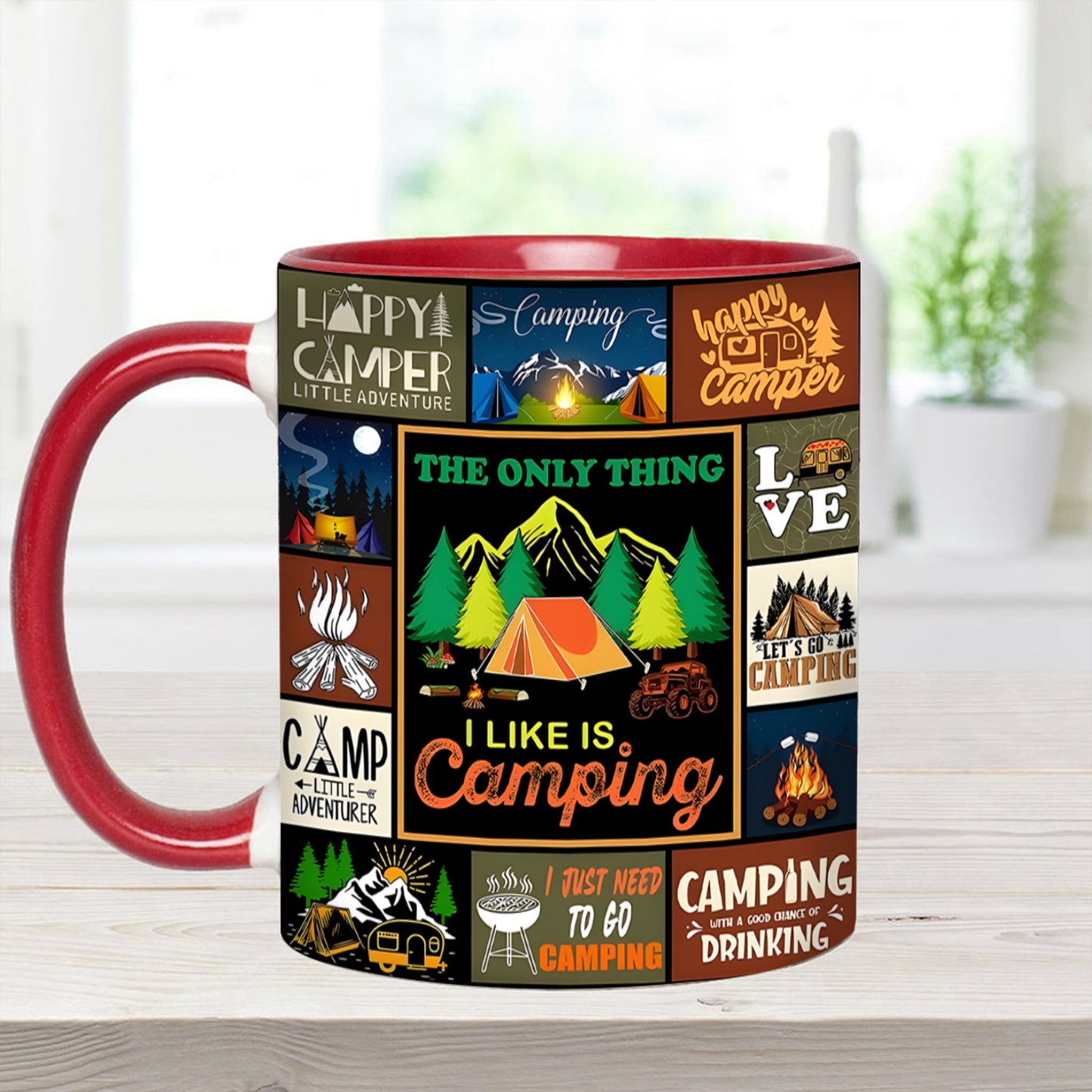 I Like Is Camping - The Camping Vintage Collection Accent Mug