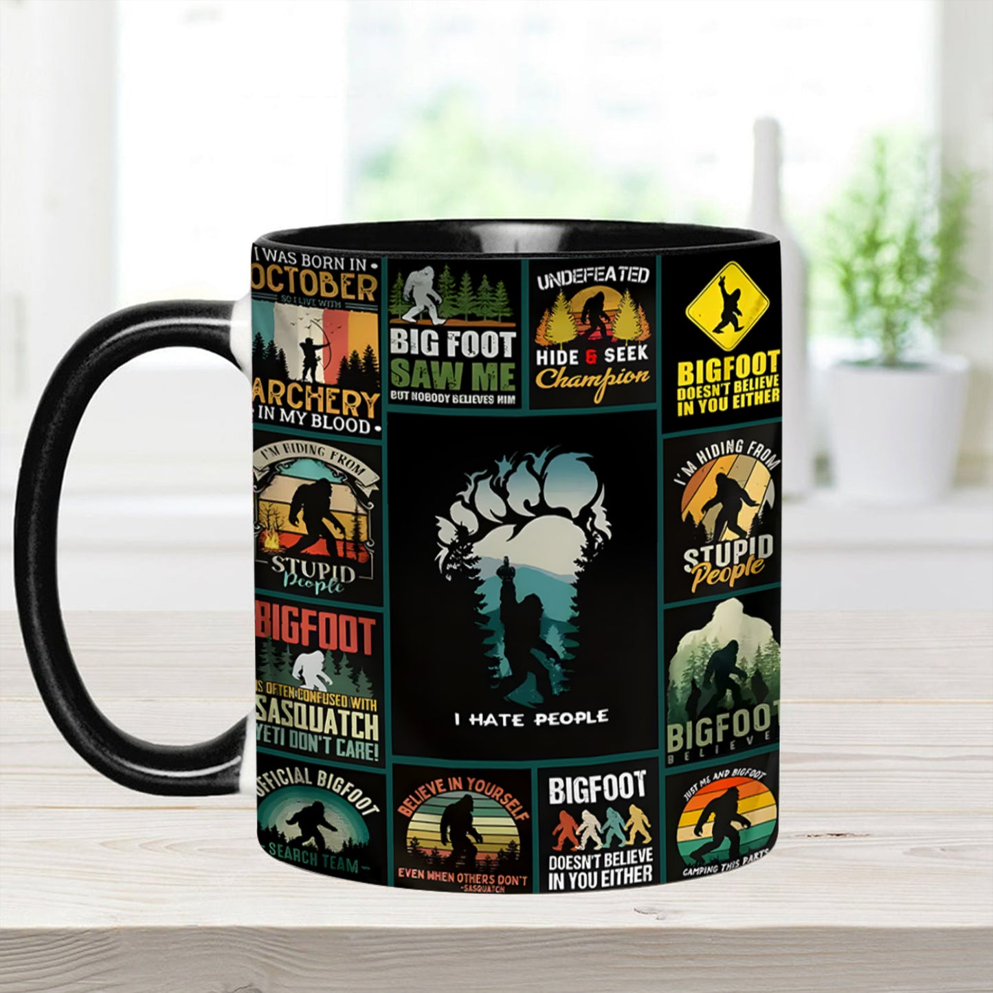 The Bigfoot Vintage Collection Accent Mug