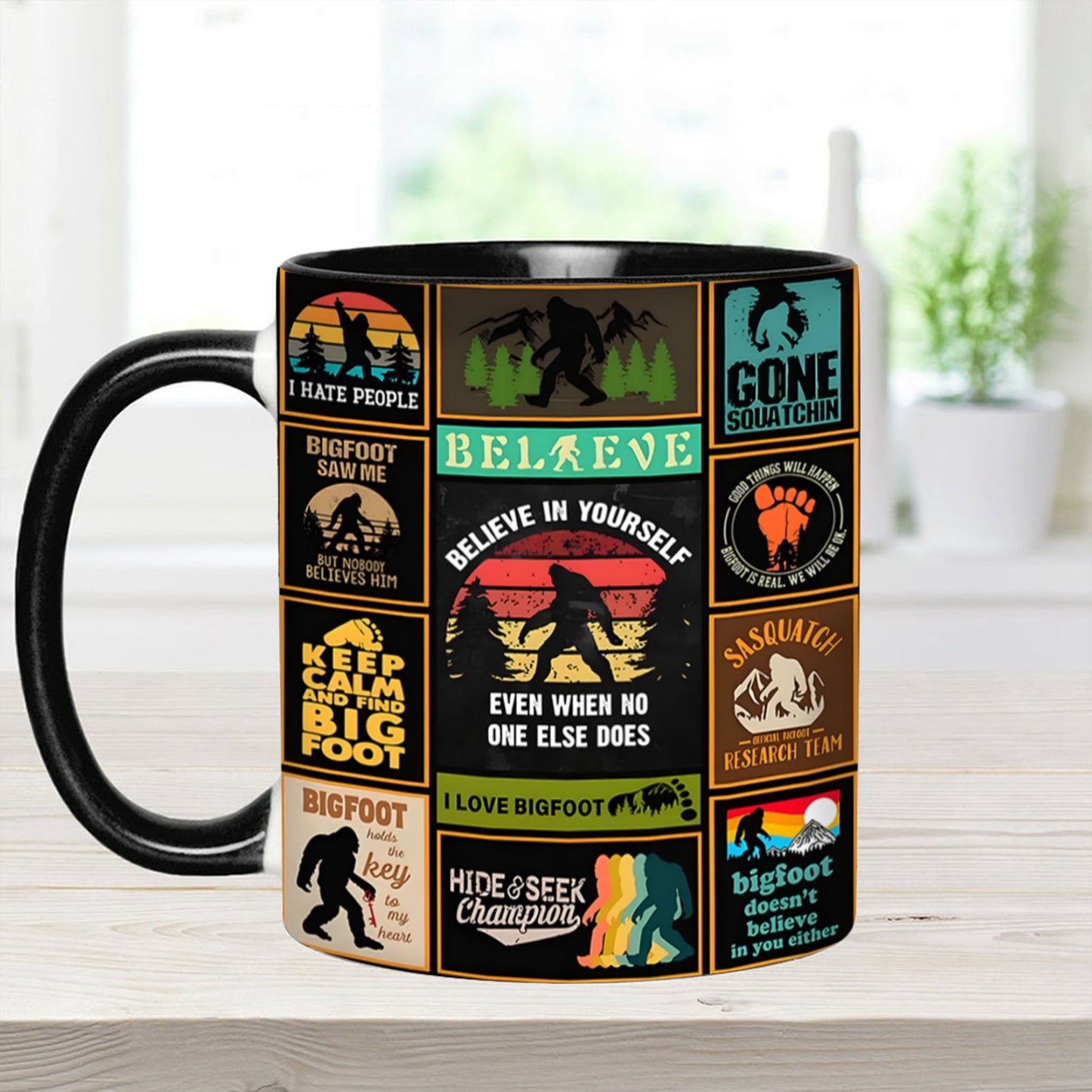 The Bigfoot Vintage Collection Accent Mug