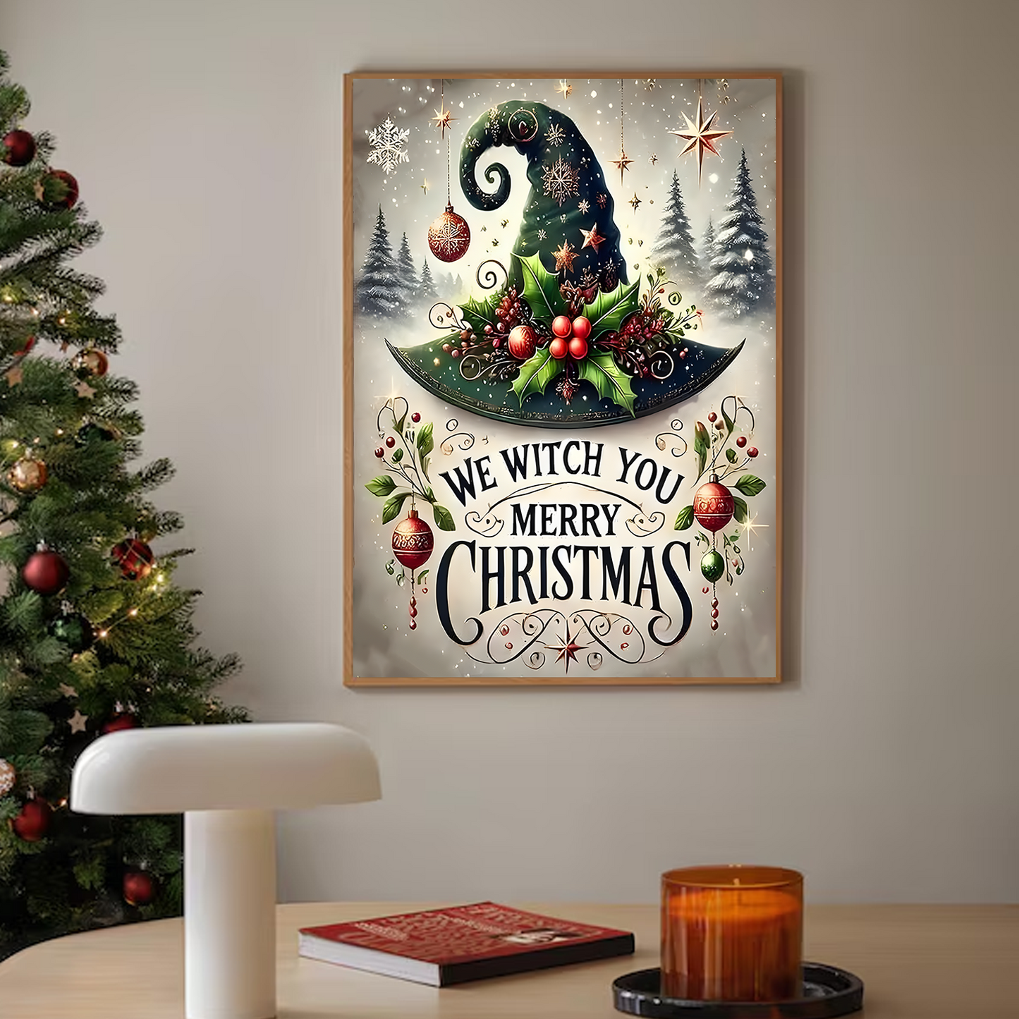 Enchanted Christmas Canva or Poster