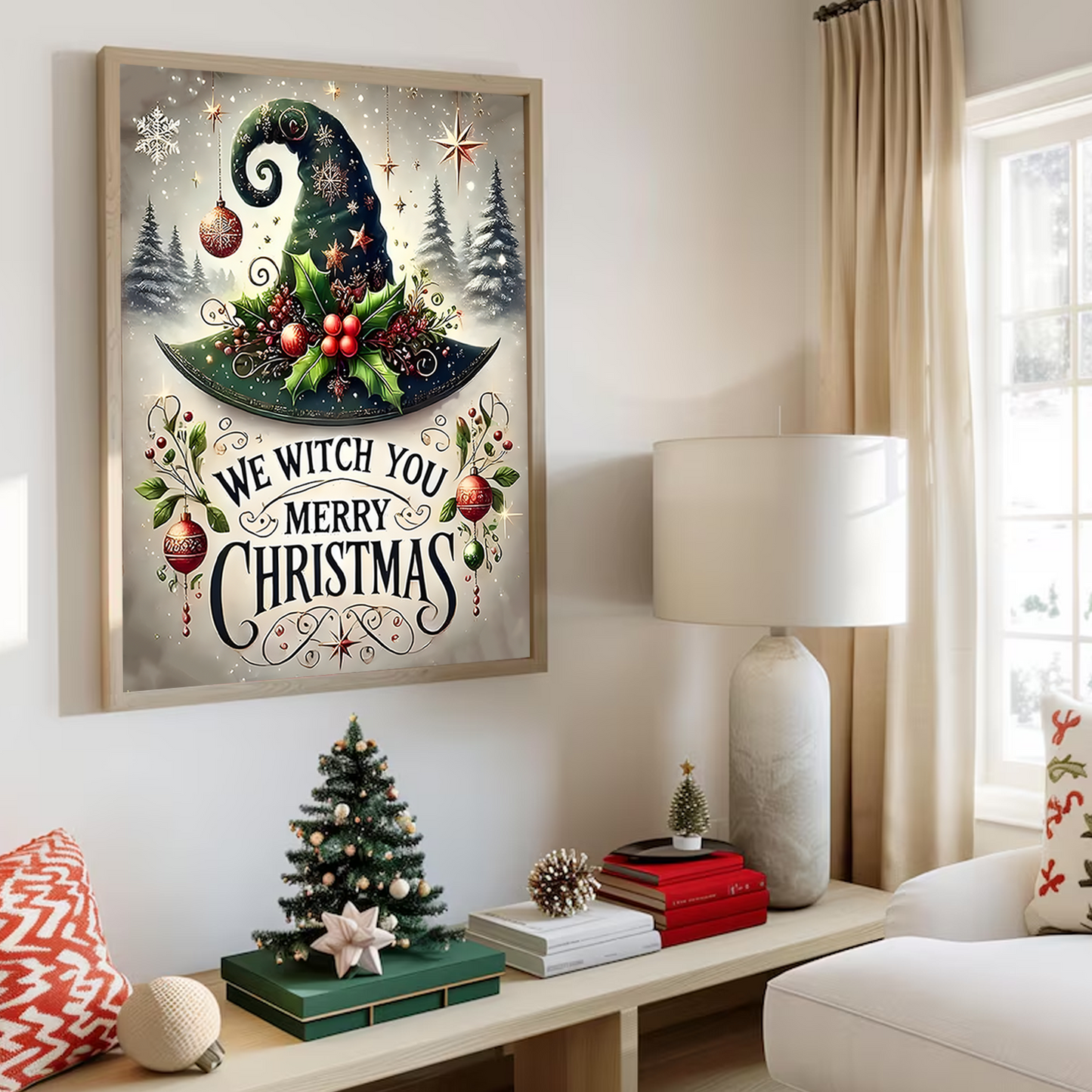 Enchanted Christmas Canva or Poster