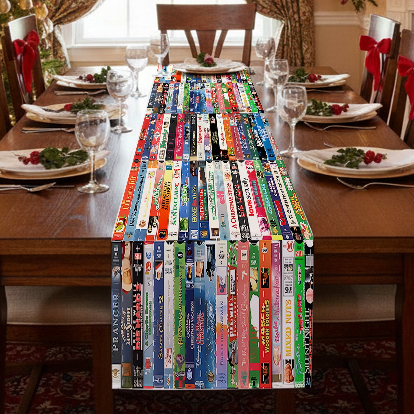 Cozy Christmas Charm Table Runner