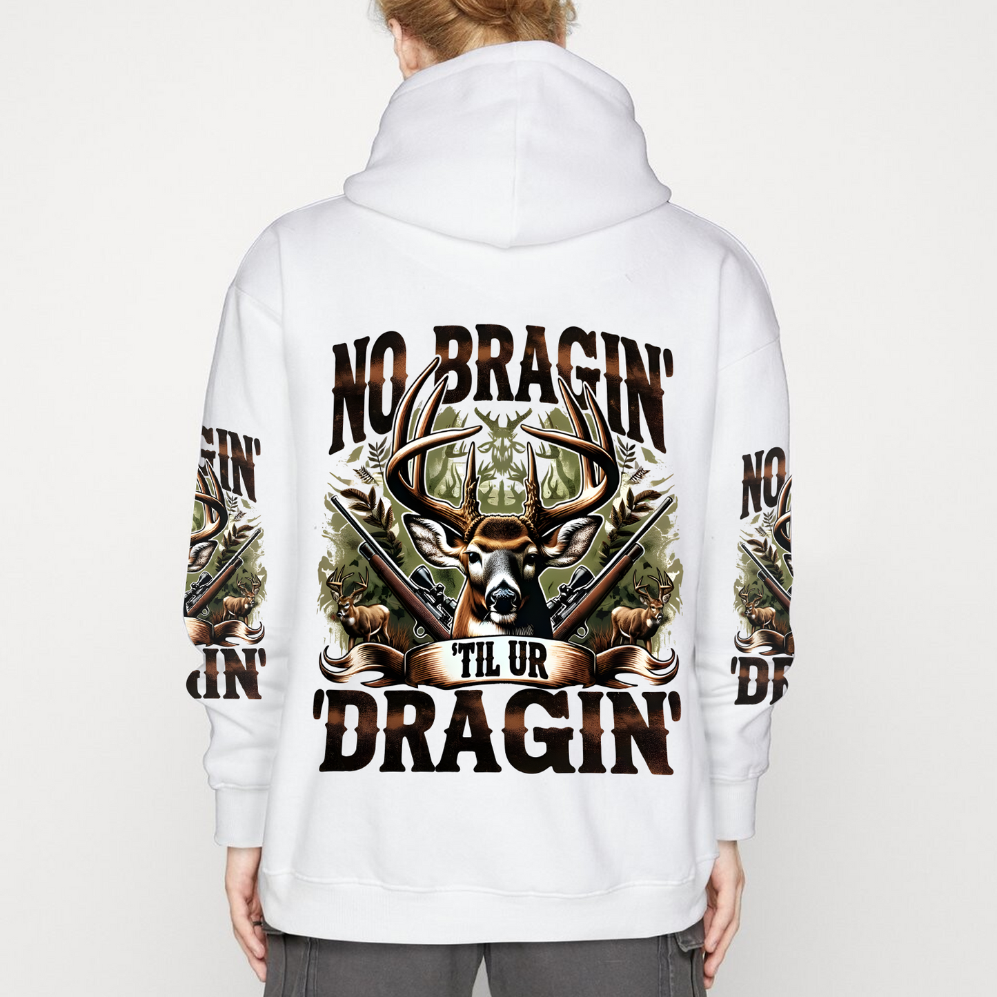 Personalized Deer Hunting All Over Print Shirt