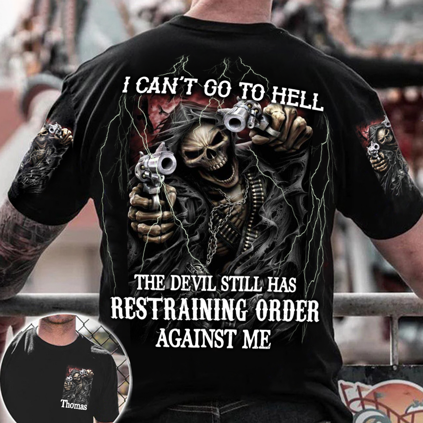 I Can Go To Hell ALL OVER PRINT