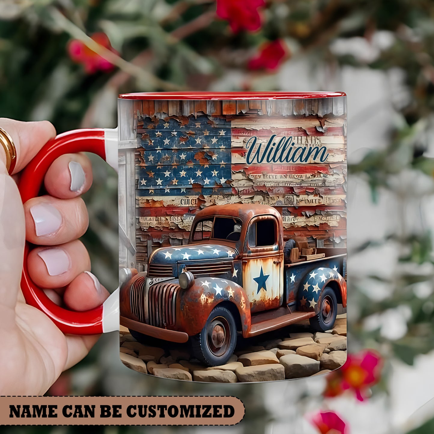 Truck Independence - Personalized Truck Accent Mug