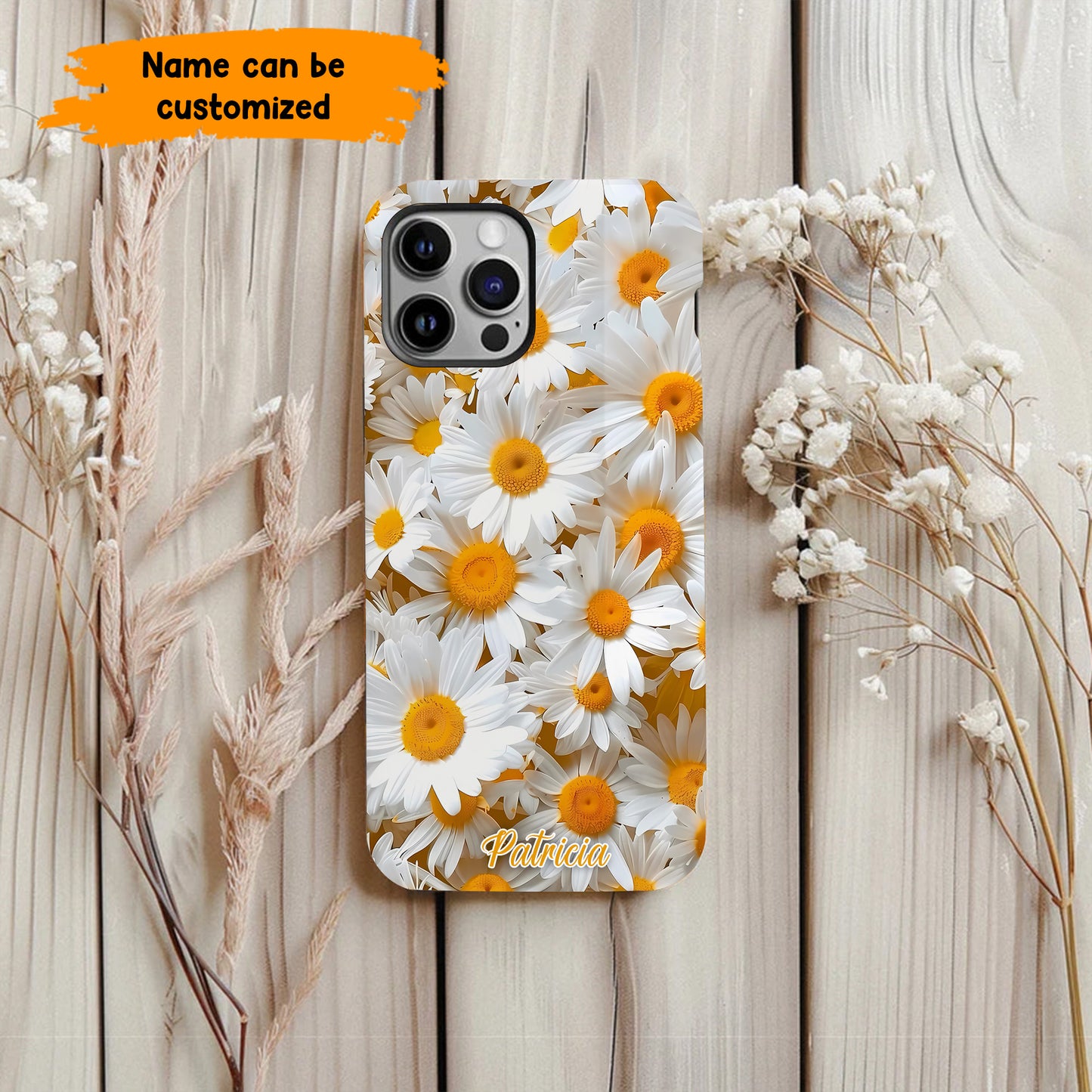 Personalized Daisy Bloom Phone Case