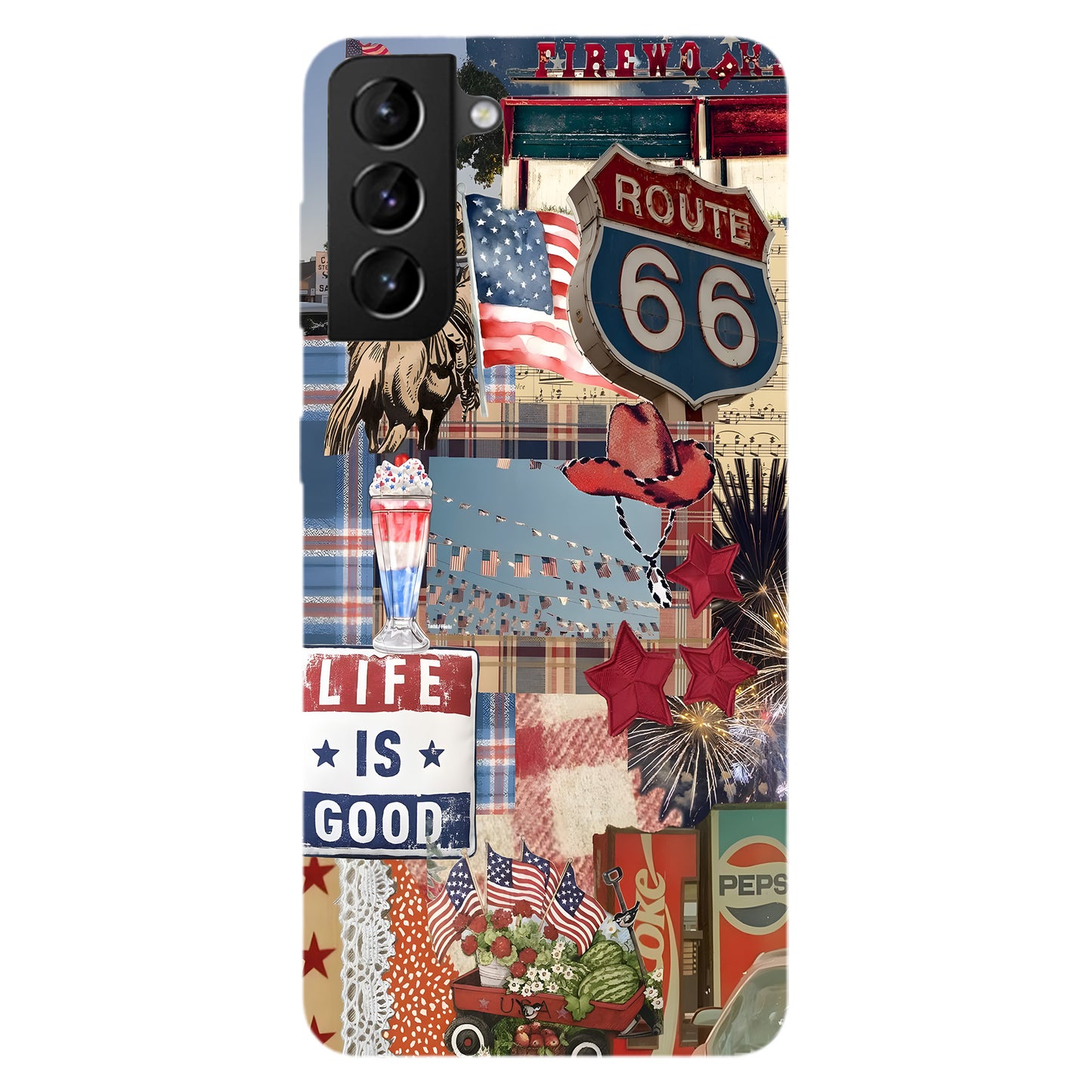 Life Is Good - Western Cowboy Phone Case