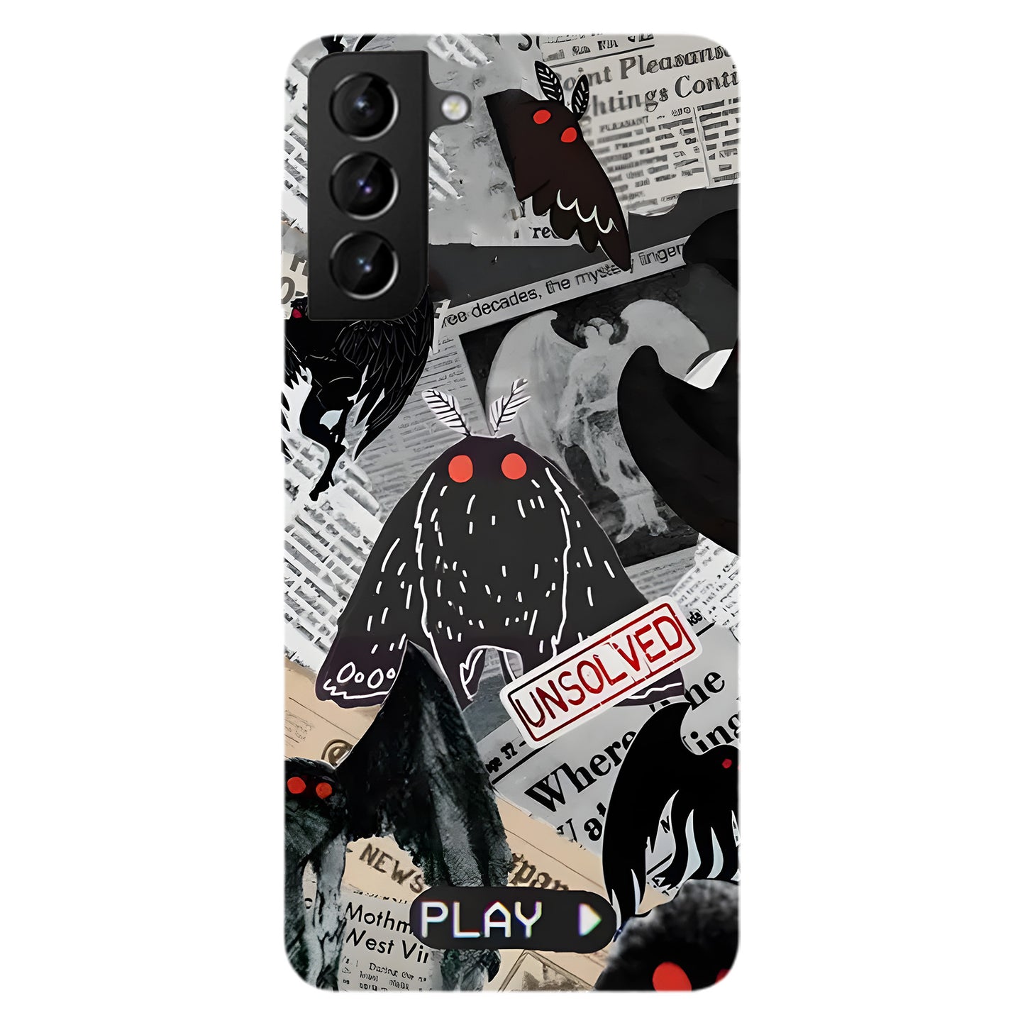 Mothman “Unsolved” Phone Case