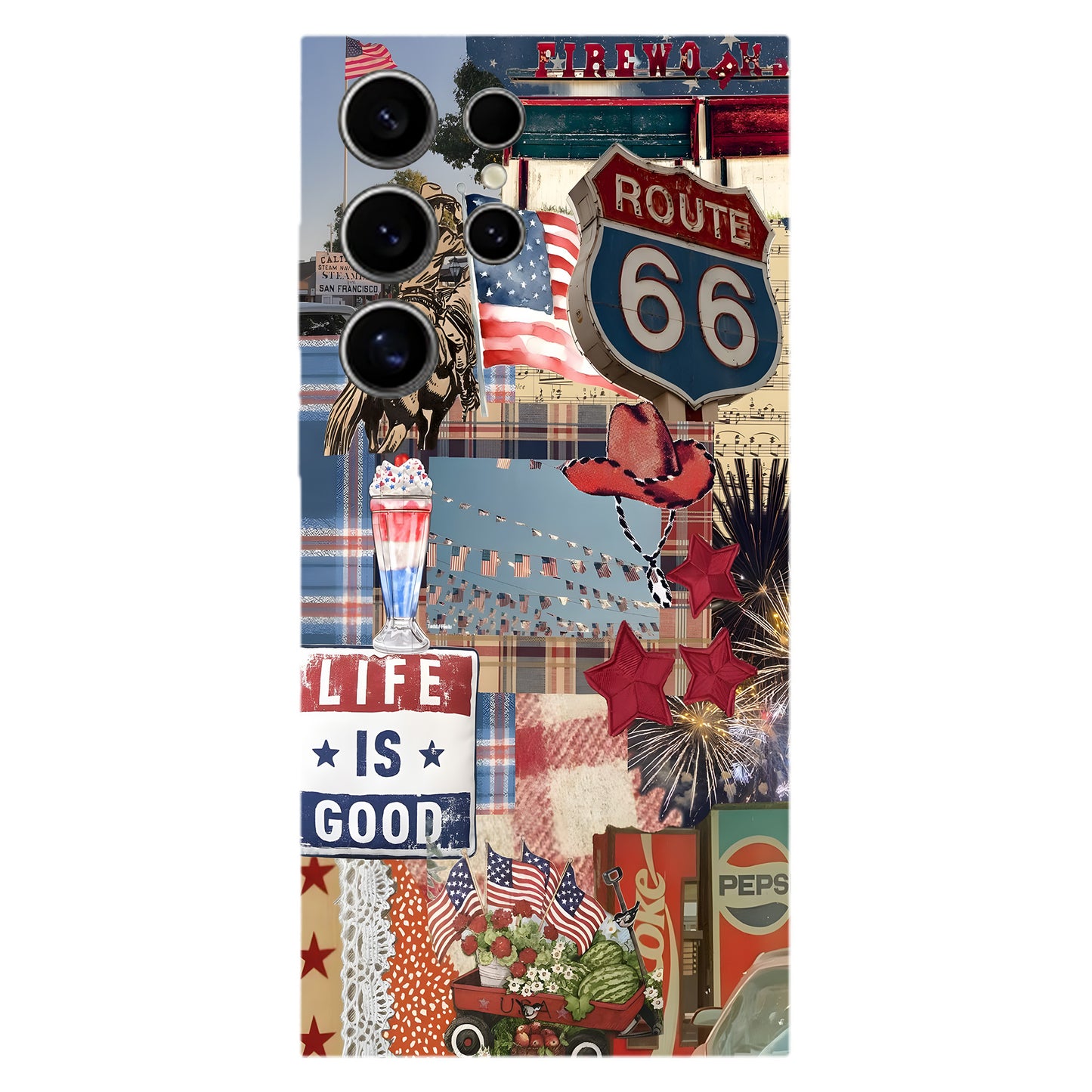 Life Is Good - Western Cowboy Phone Case