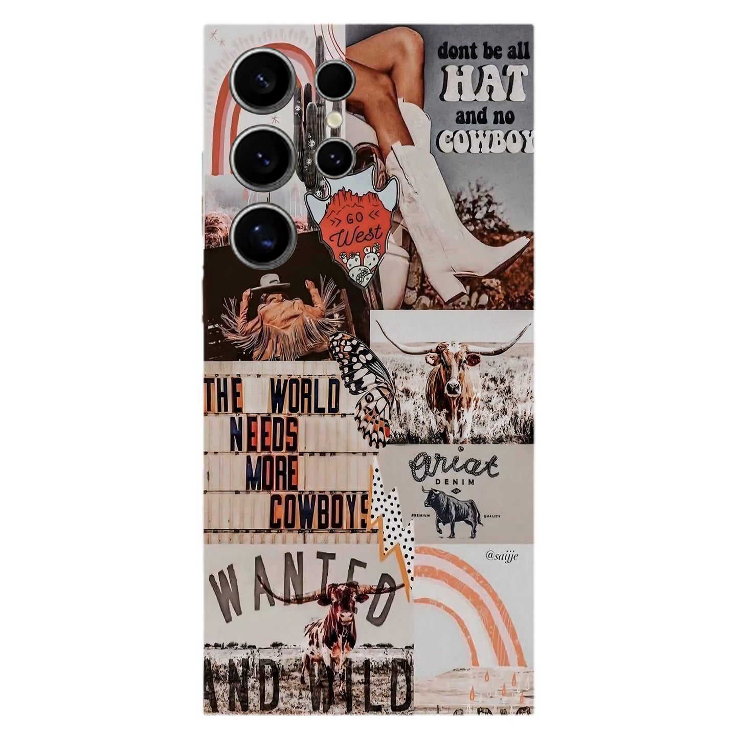 Wild West Spirit – Soft Western Aesthetic Phone Case