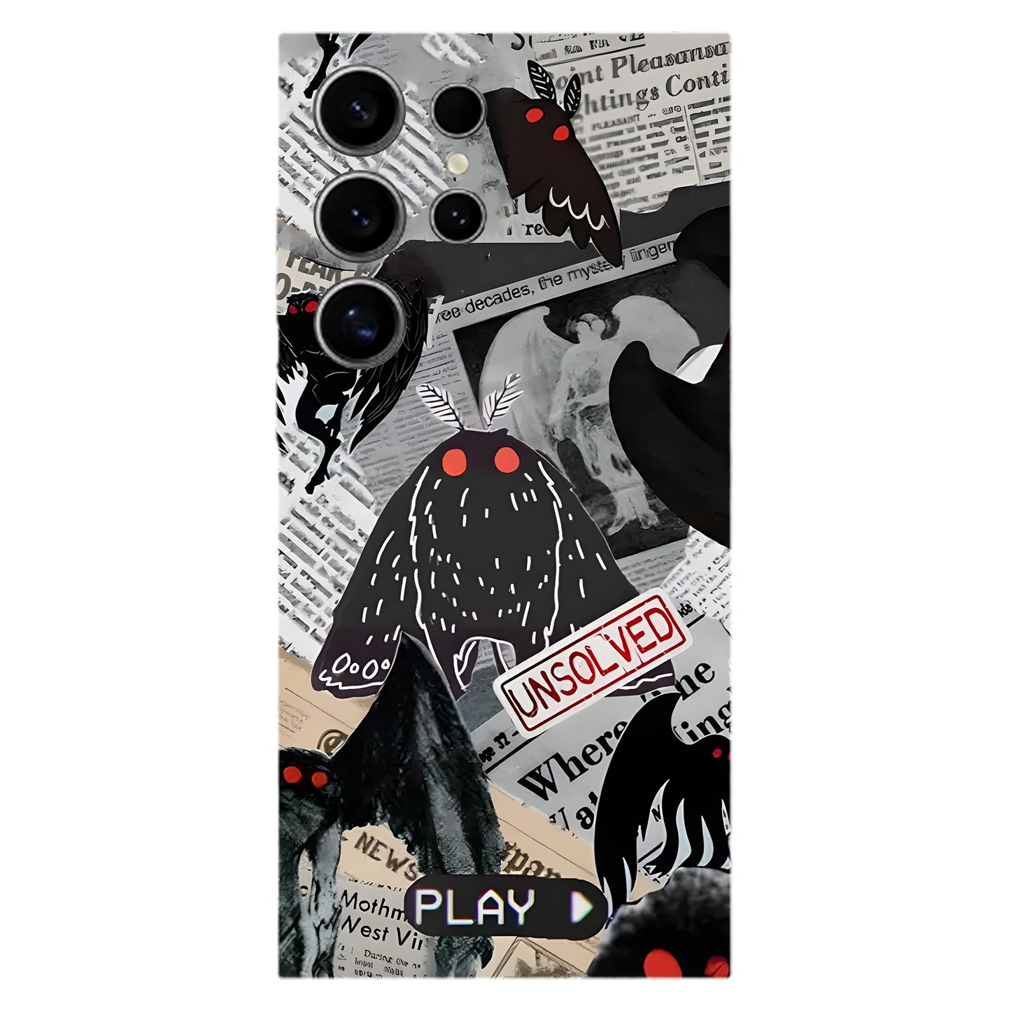 Mothman “Unsolved” Phone Case