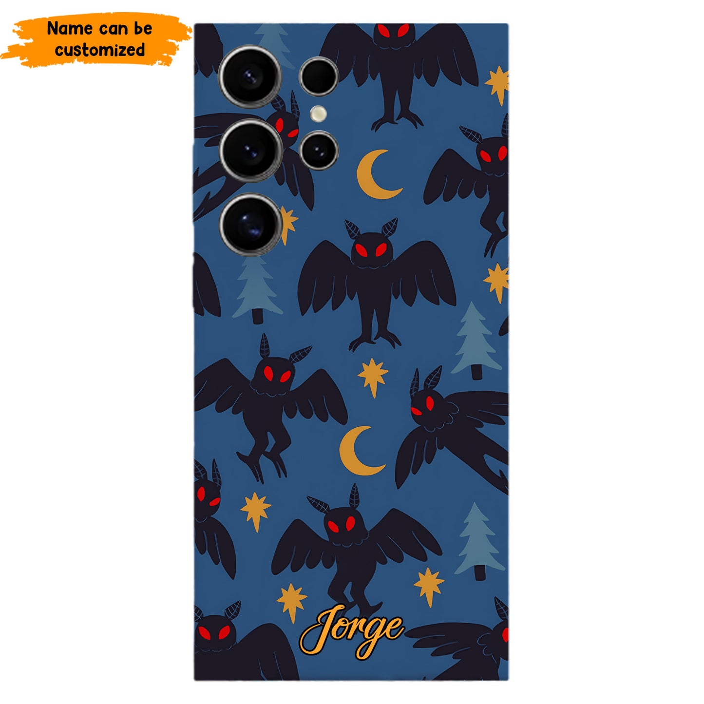 Cryptid Cutie – Personalized Mothman Phone Case