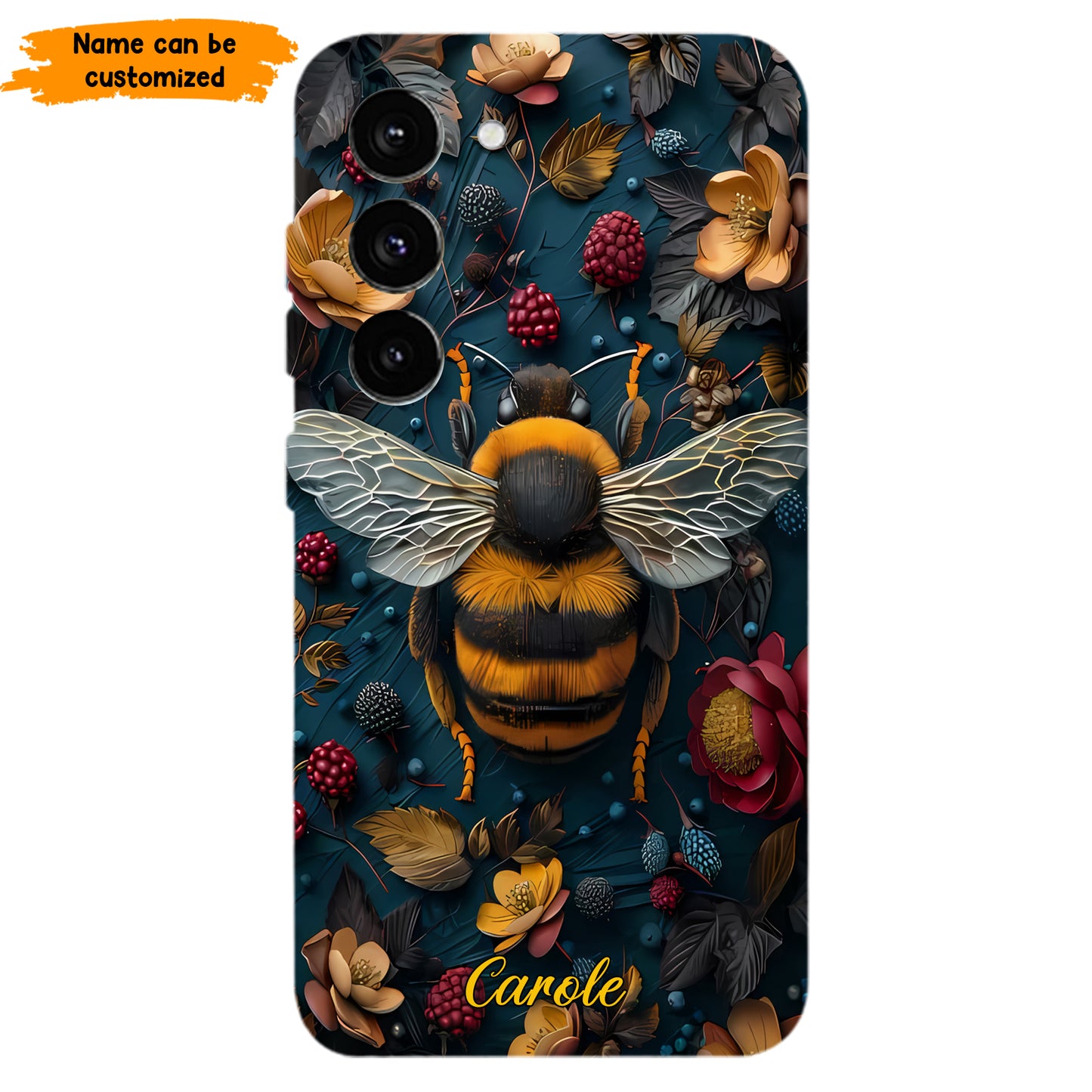 Bee & Floral Phone Case Phone Case