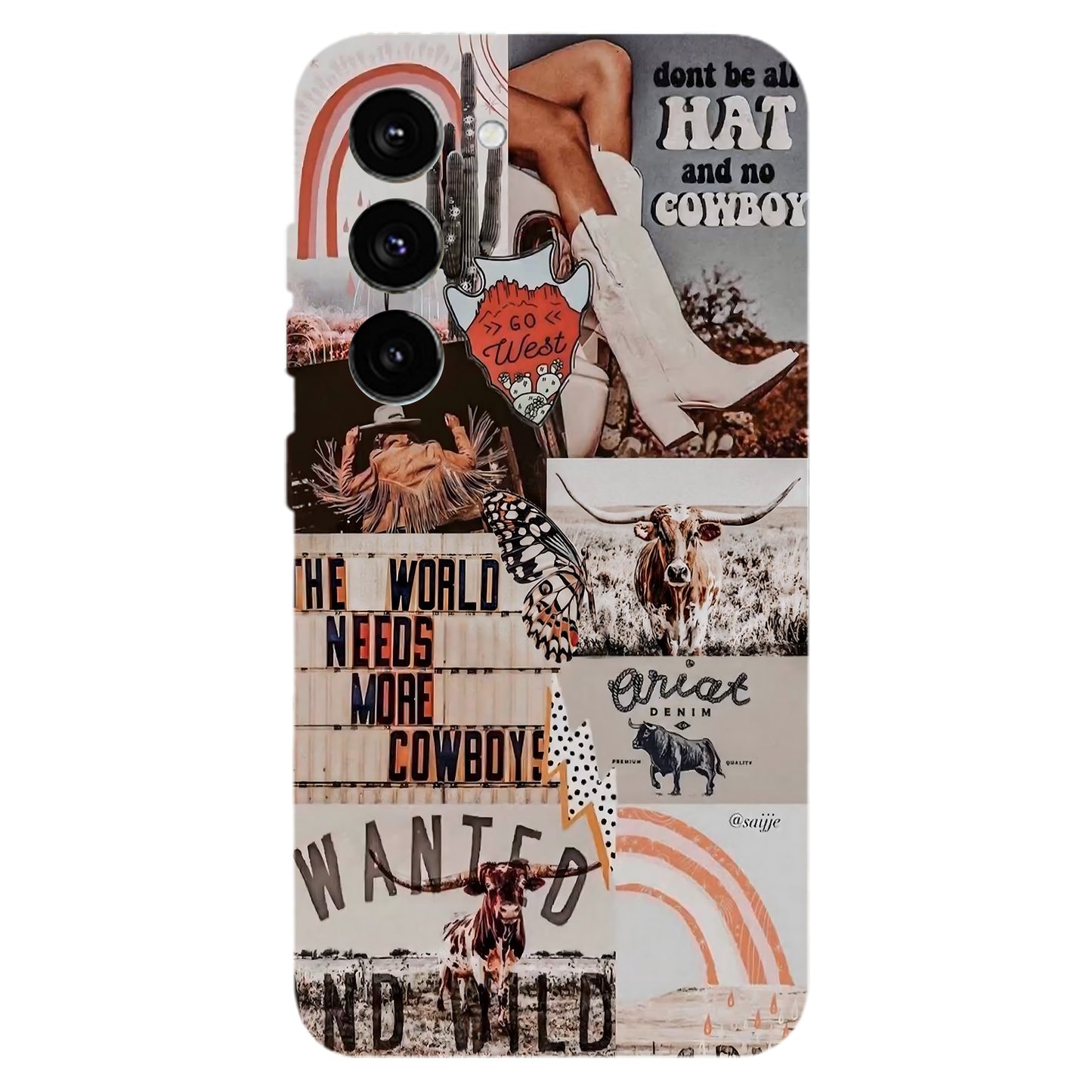 Wild West Spirit – Soft Western Aesthetic Phone Case