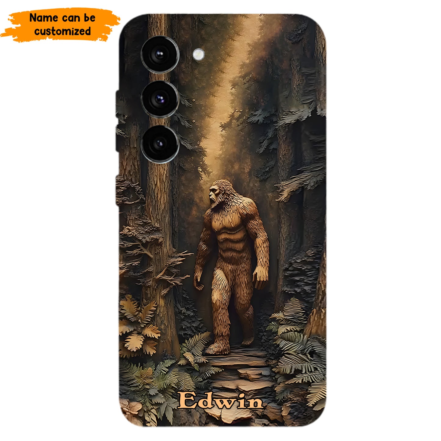 Legend in the Trees – Personalized Sasquatch Phone Case