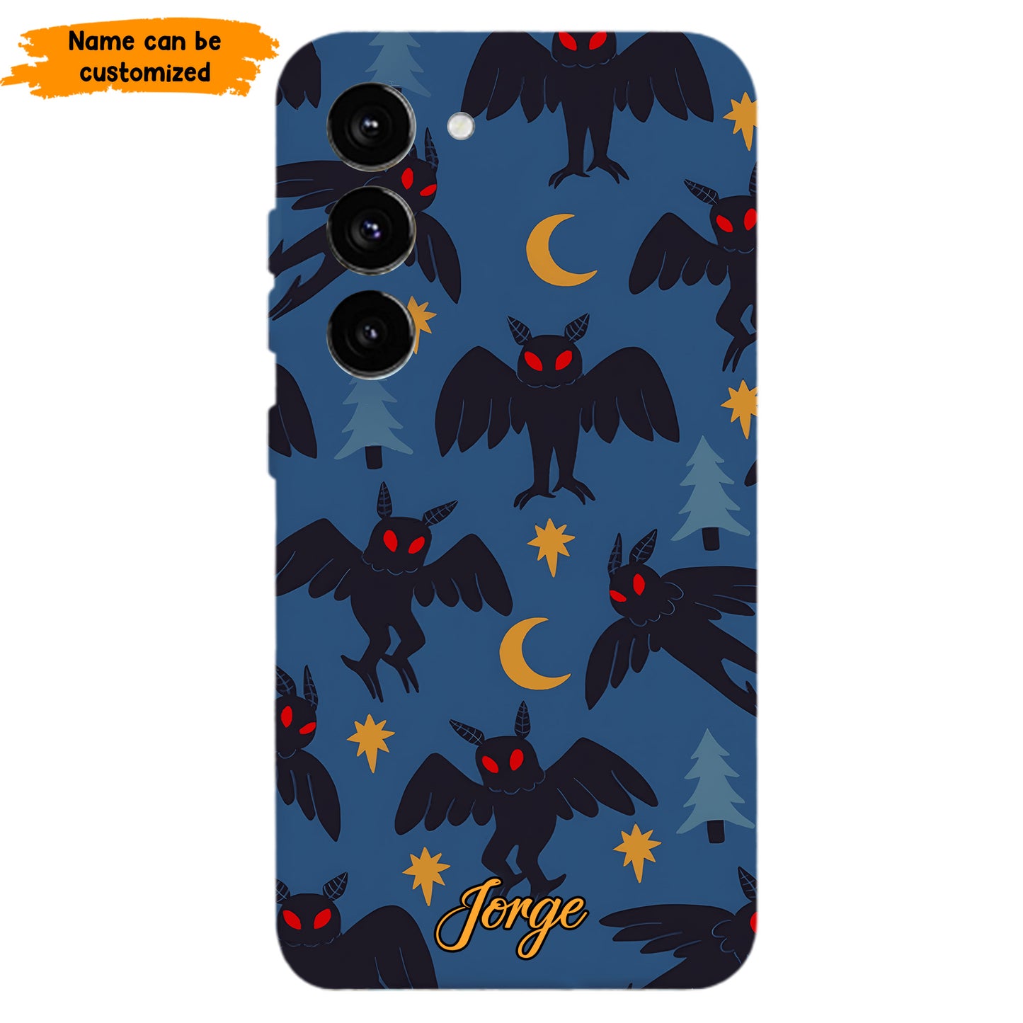 Cryptid Cutie – Personalized Mothman Phone Case