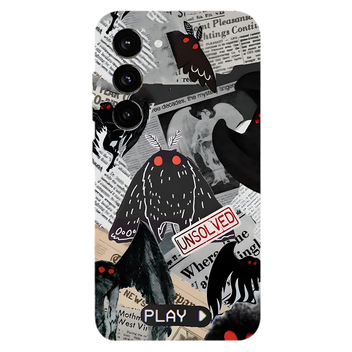Mothman “Unsolved” Phone Case