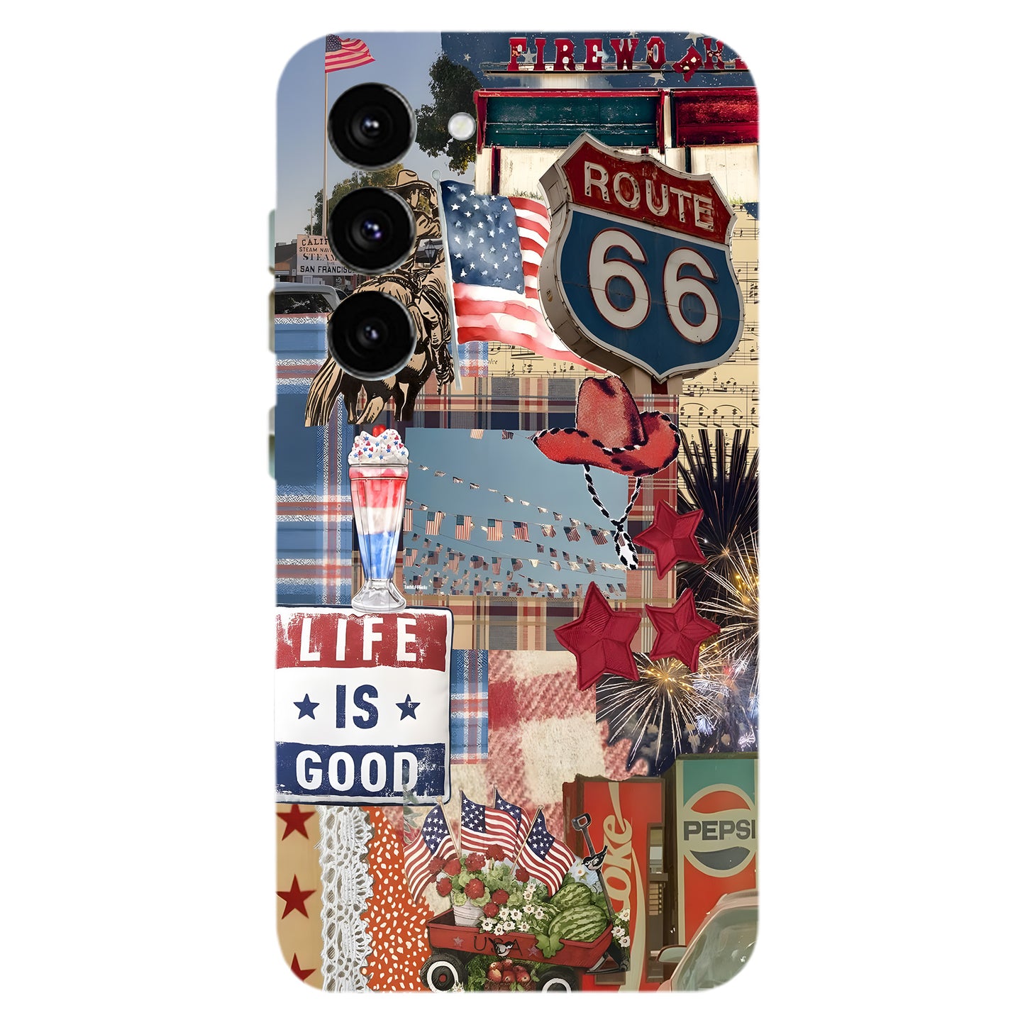 Life Is Good - Western Cowboy Phone Case