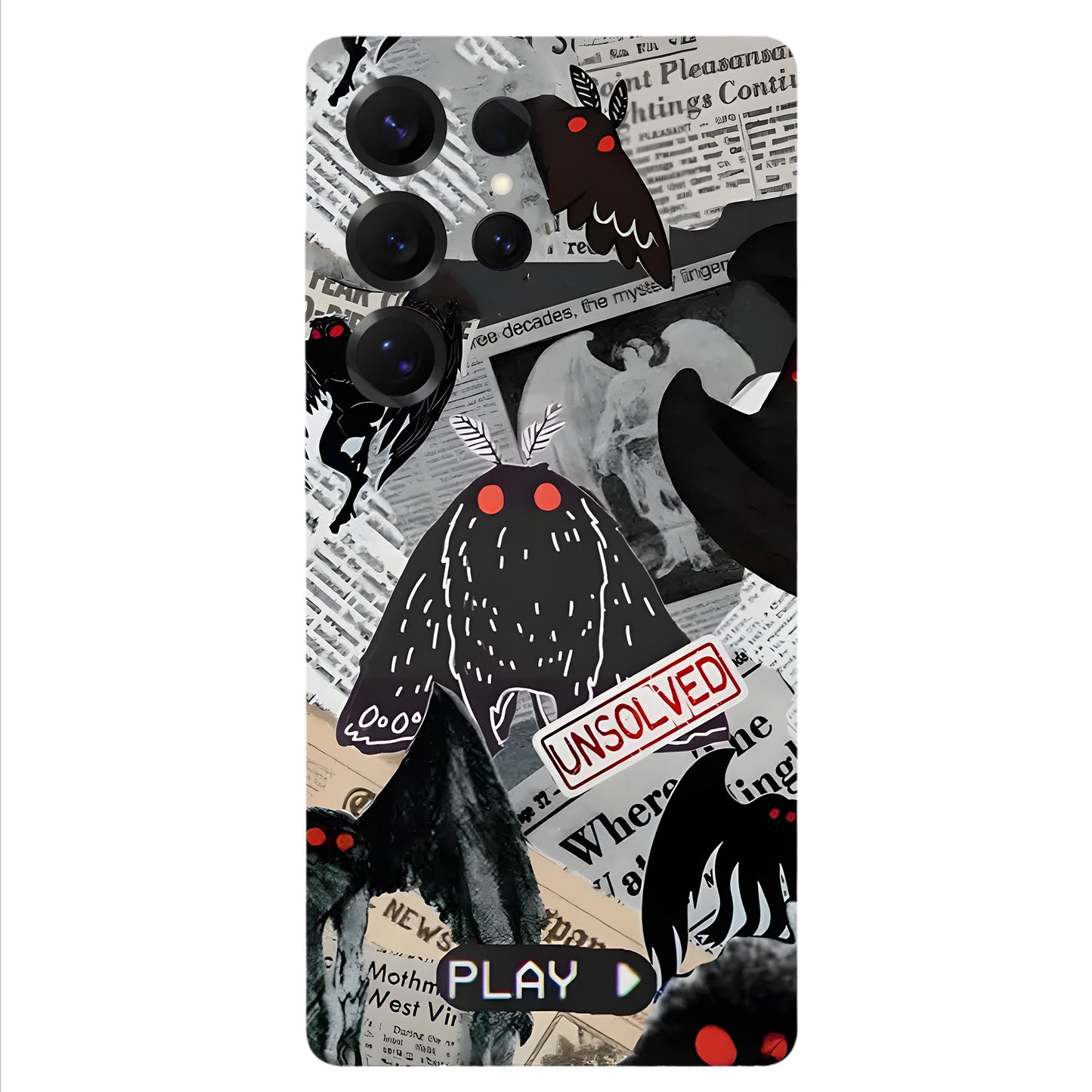 Mothman “Unsolved” Phone Case
