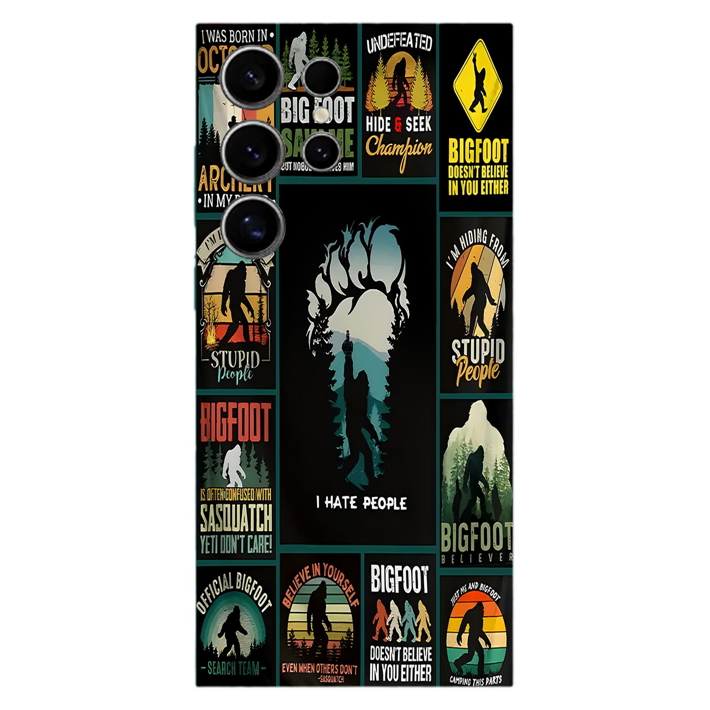 The Funny Bigfoot Collection Phone Case