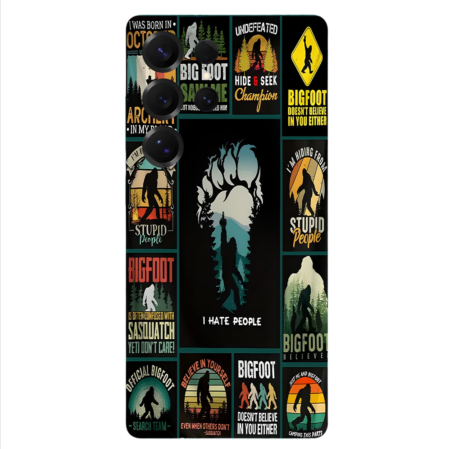 The Funny Bigfoot Collection Phone Case