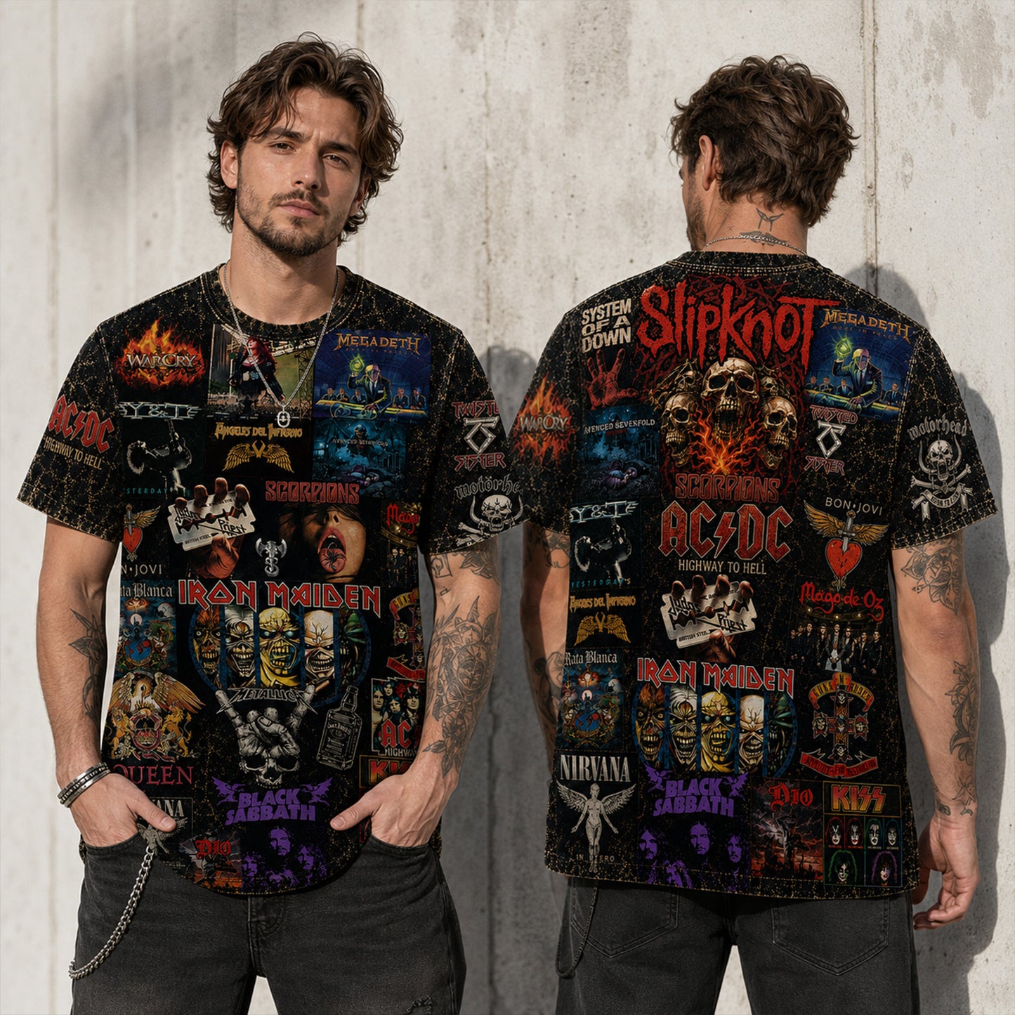 Rock Lover - Classic Legends All Over Print Shirt Version 10