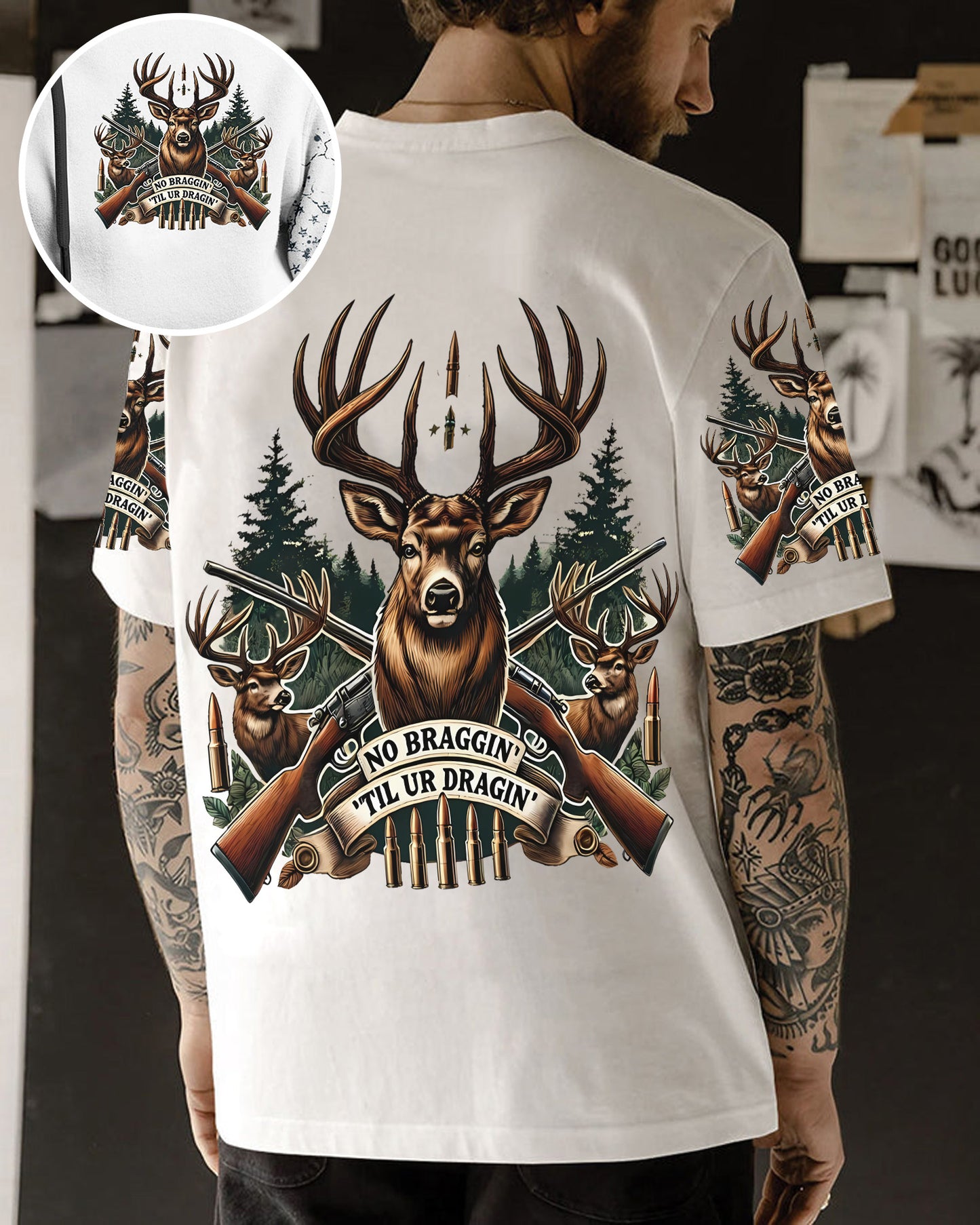 Trophy Hunter – Personalized All Over Print Shirt