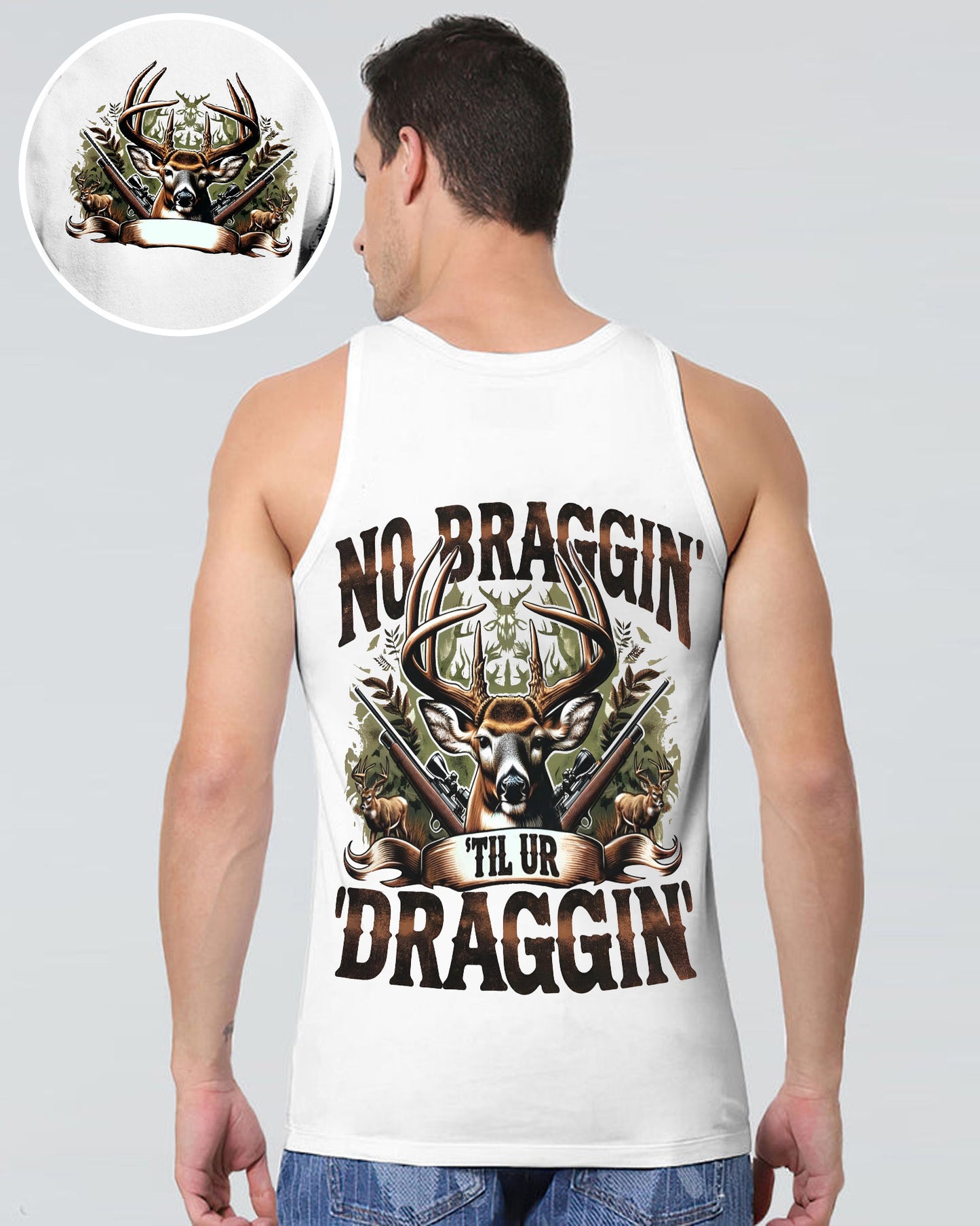 Shoot Straight, Drag Heavy – Personalized All Over Print Shirt