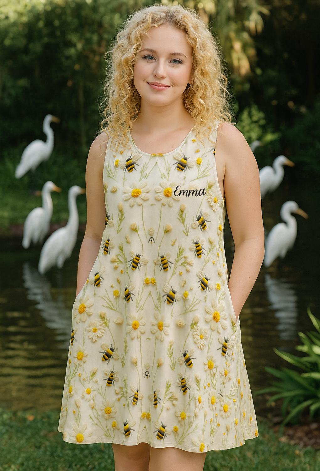 Bee & Daisy - Personalized Sleeveless Dress