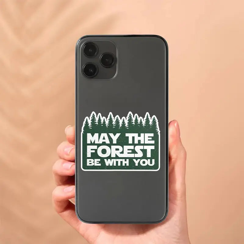 "May the Forest Be With You" Vinyl Stickers