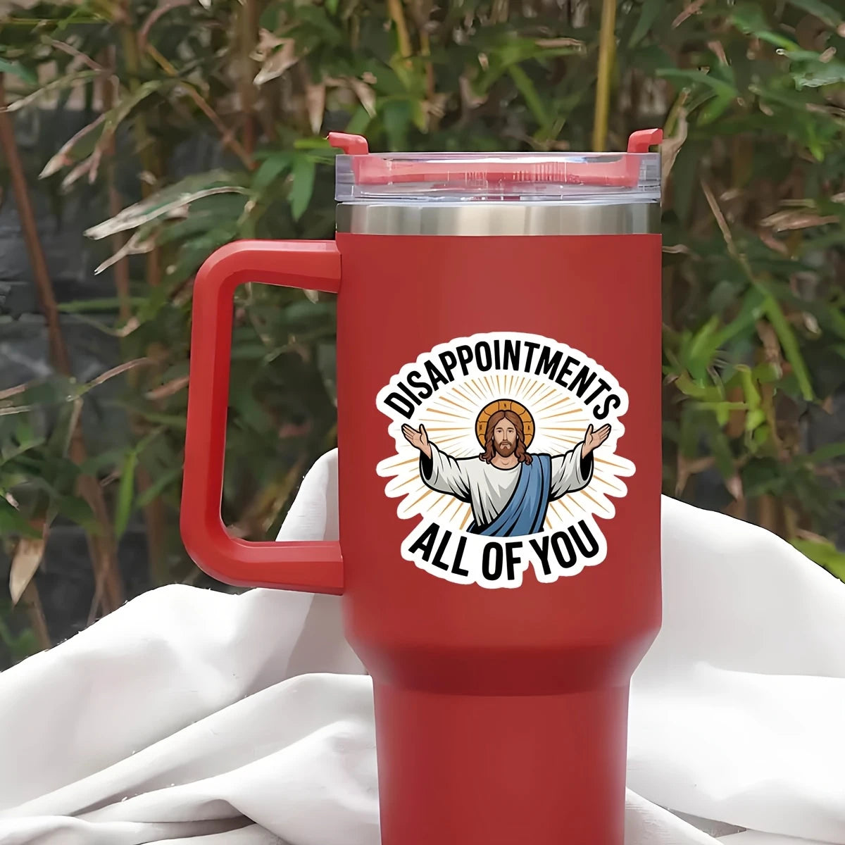 Disappointments All Of You - Jesus Sticker