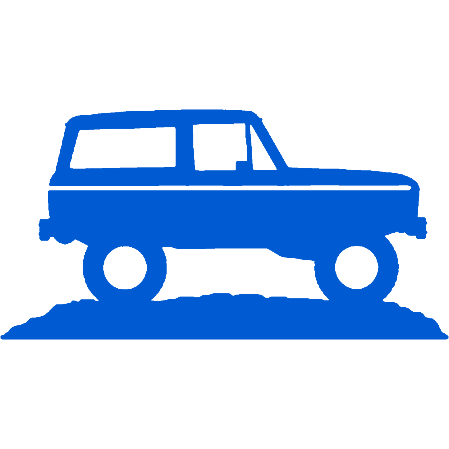 Retro Car Adventure Sticker