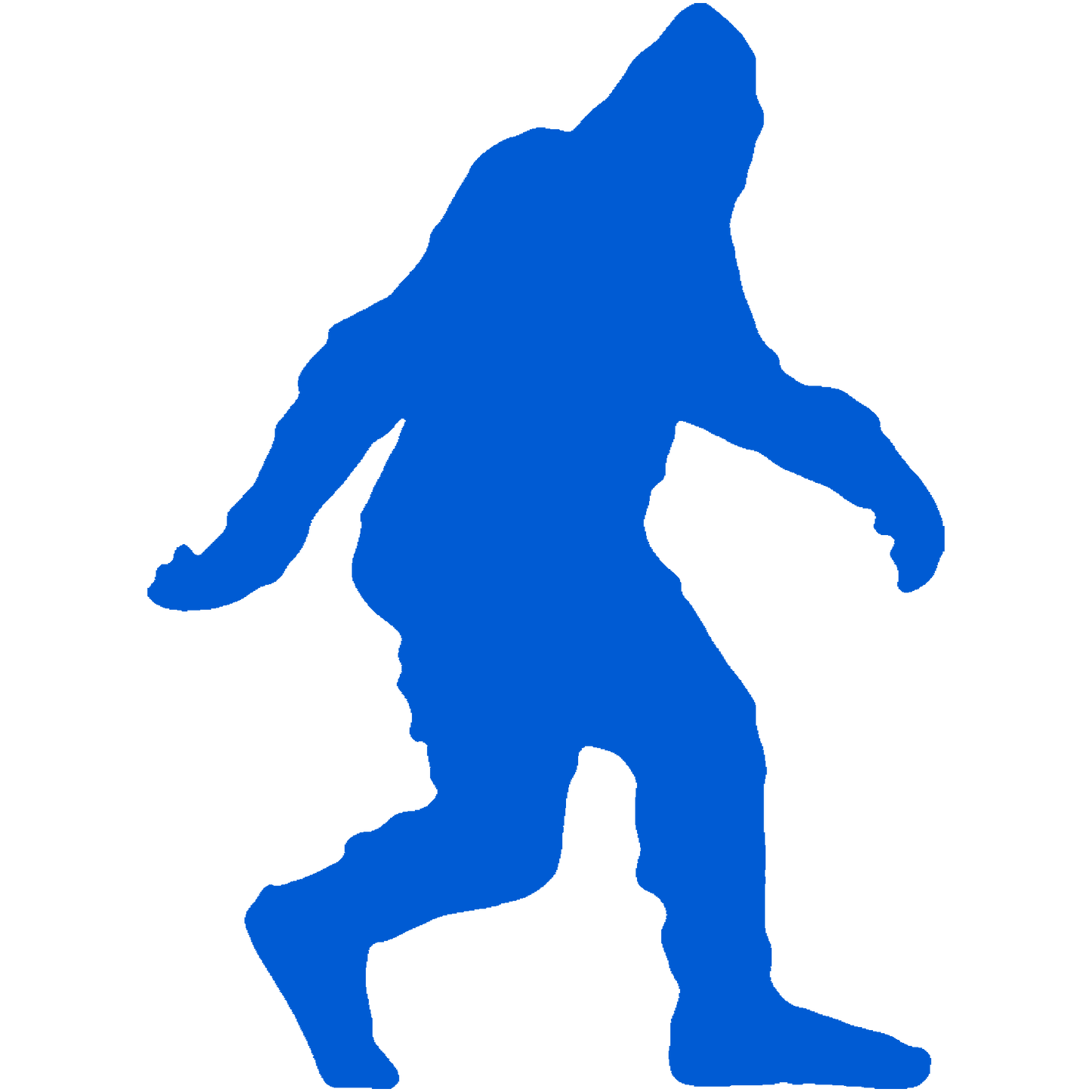 Bigfoot stroller, Sasquatch, Yeti, Walking Stickers