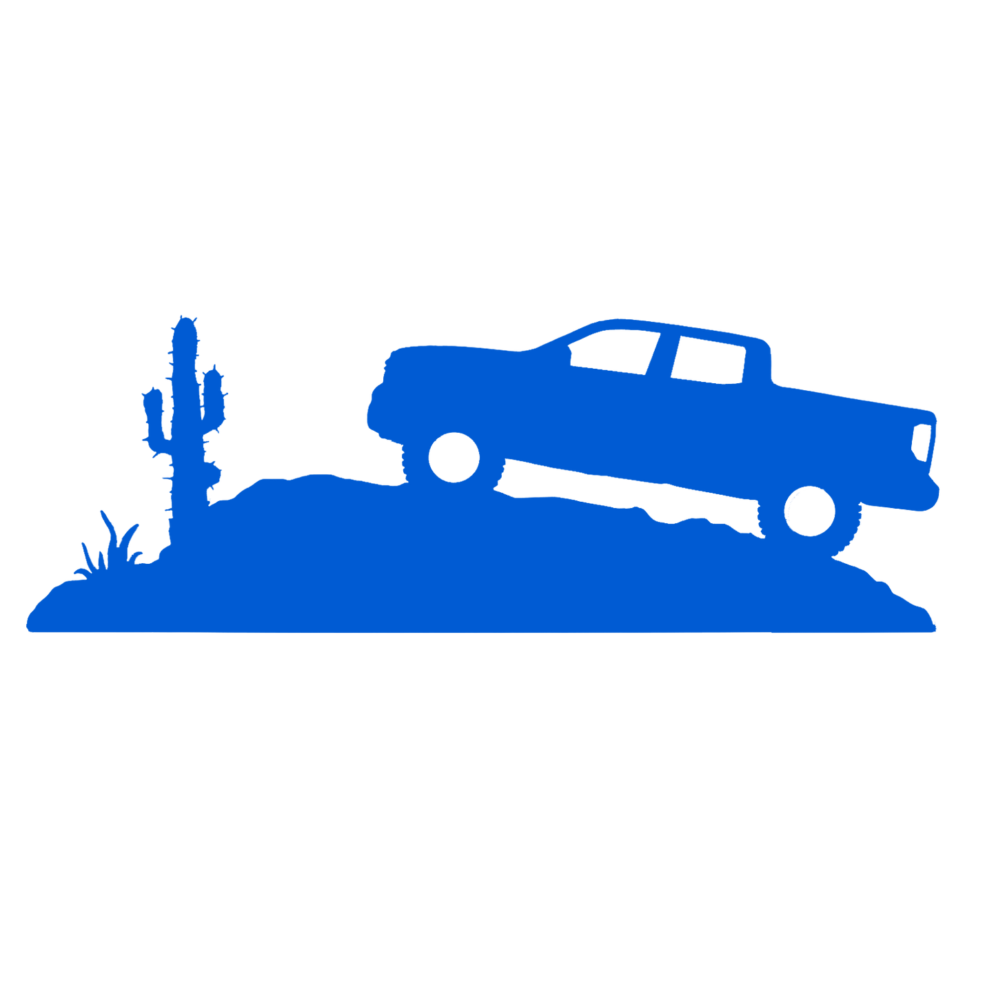 Desert Truck Sticker