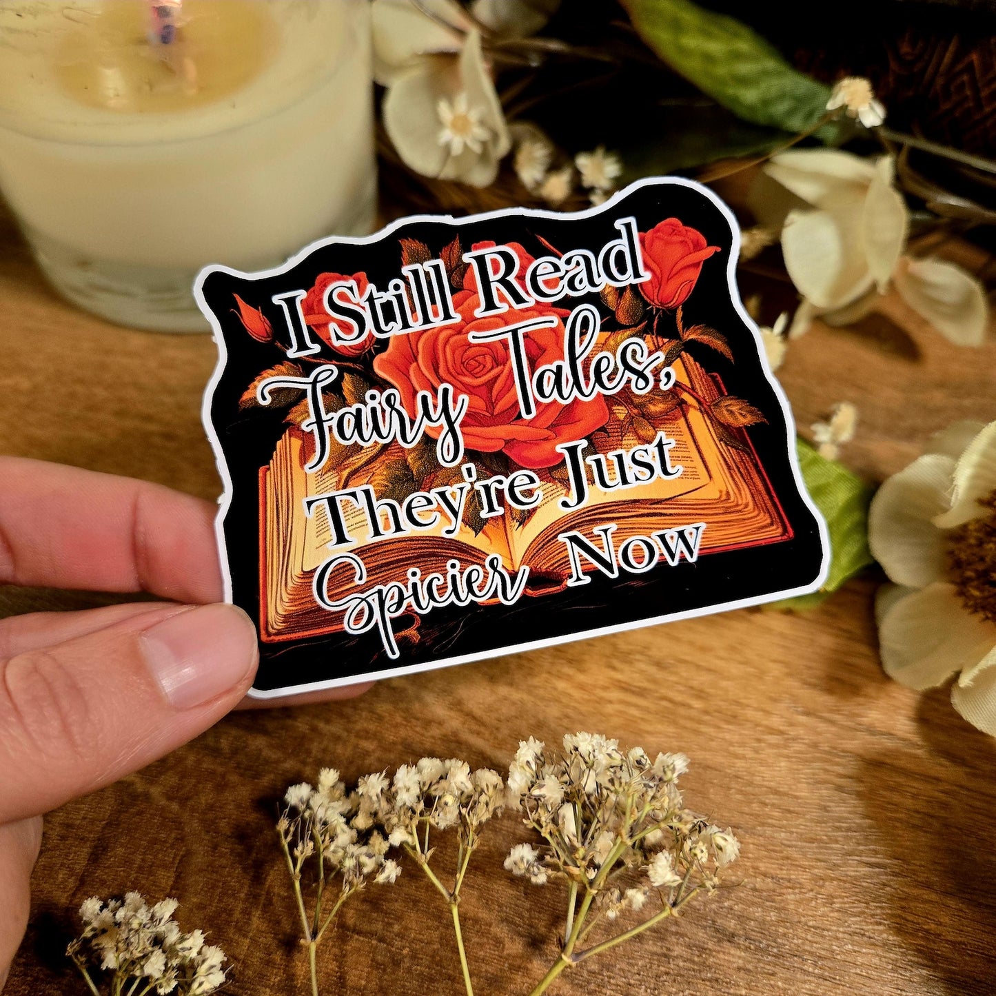 Book I Still Sticker Decal