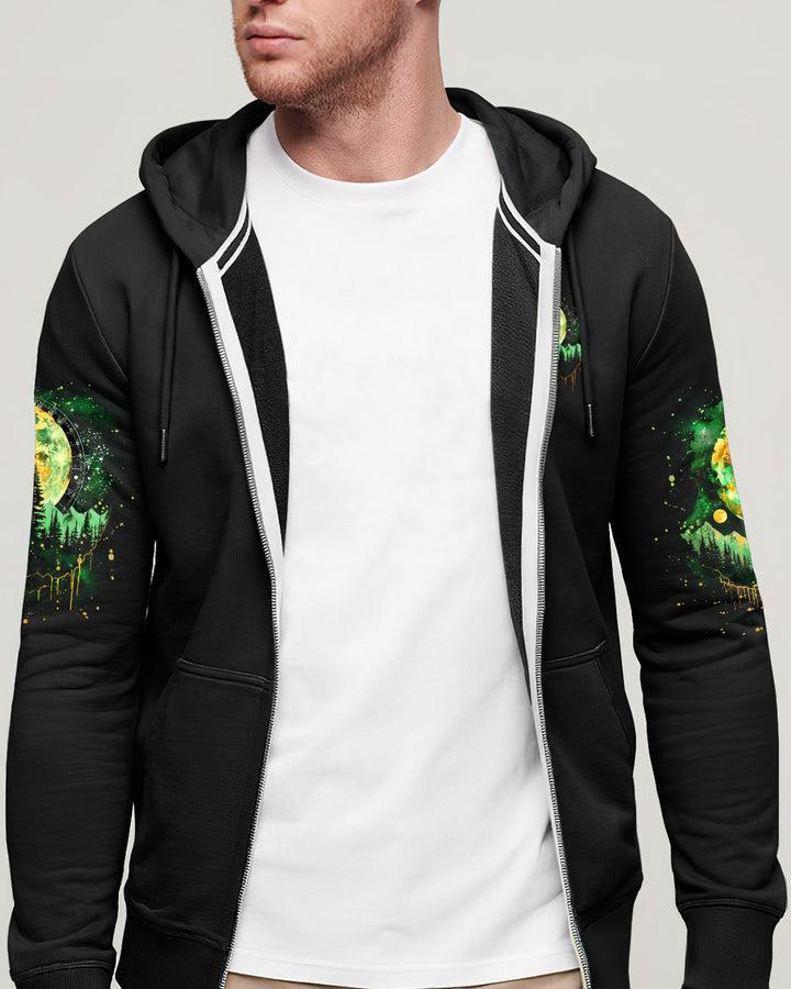 AND INTO THE FOREST I GO BIGFOOT ALL OVER PRINT