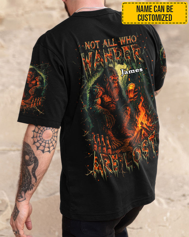 Personalized Wanderer's Fire Bigfoot All Over Print