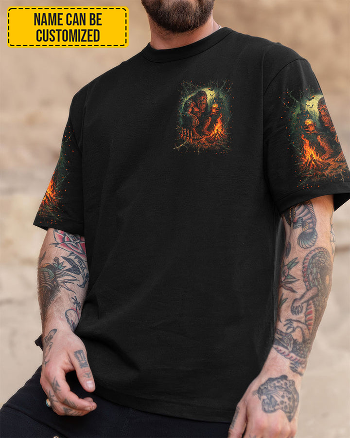Personalized Wanderer's Fire Bigfoot All Over Print