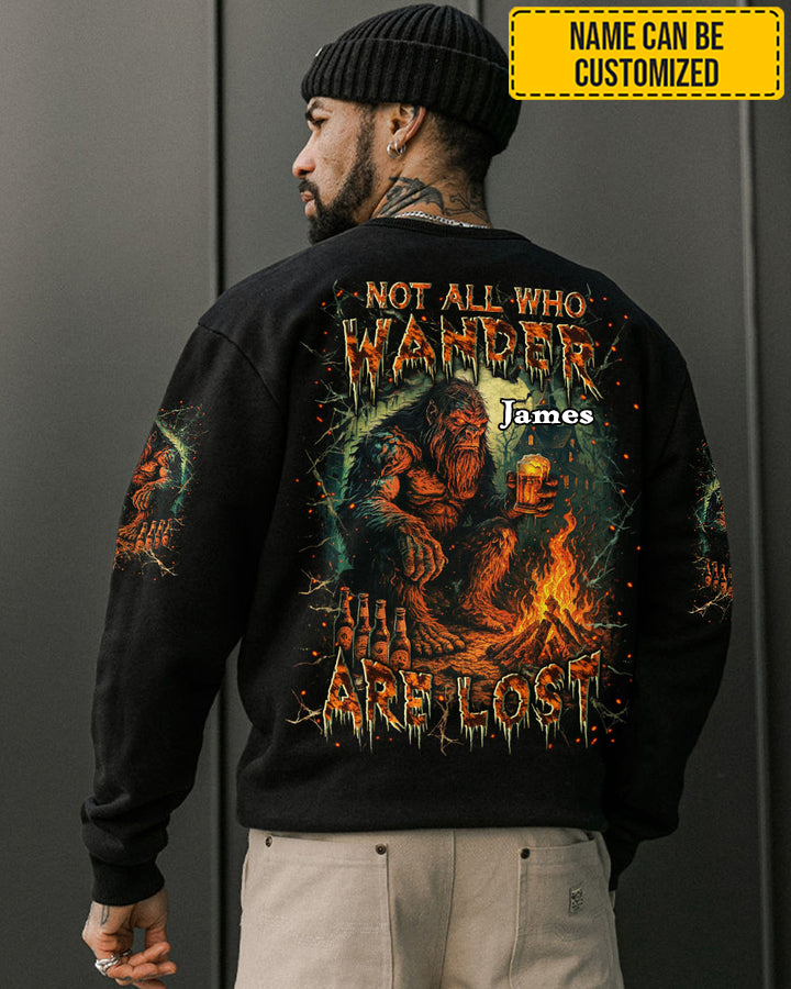 Personalized Wanderer's Fire Bigfoot All Over Print
